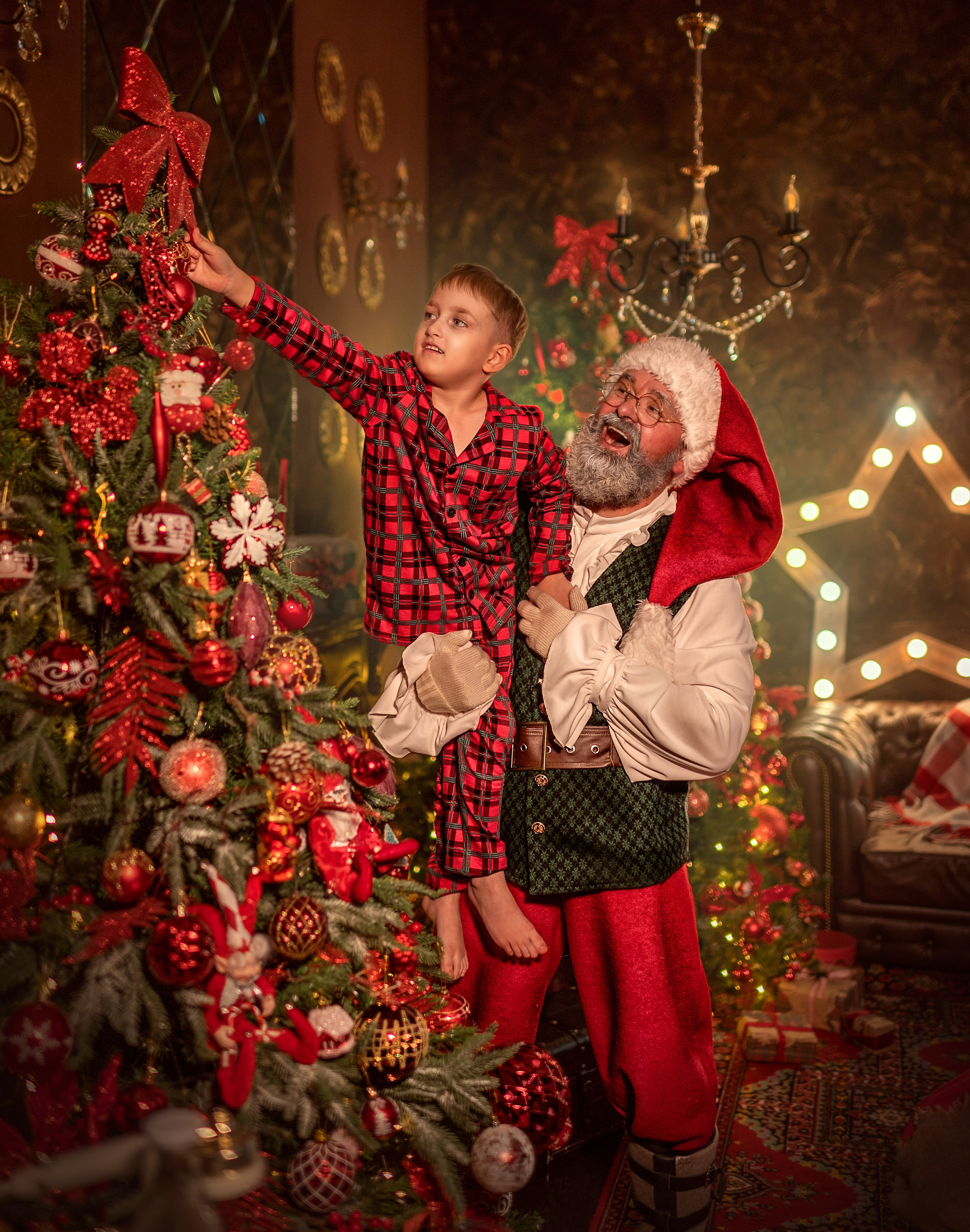 ВСТРЕЧА С САНТОЙ. Семейный фотограф Екатеринбург Лора Мур