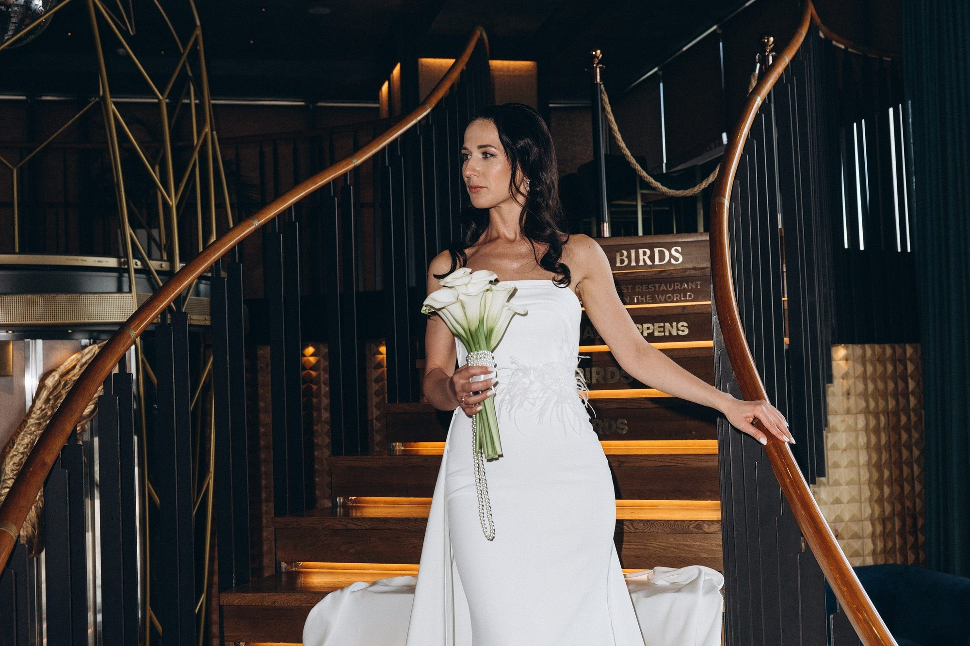 Свадебная фотосъемка в ресторане Birds. Сергей Гладков свадебный фотограф в Москве