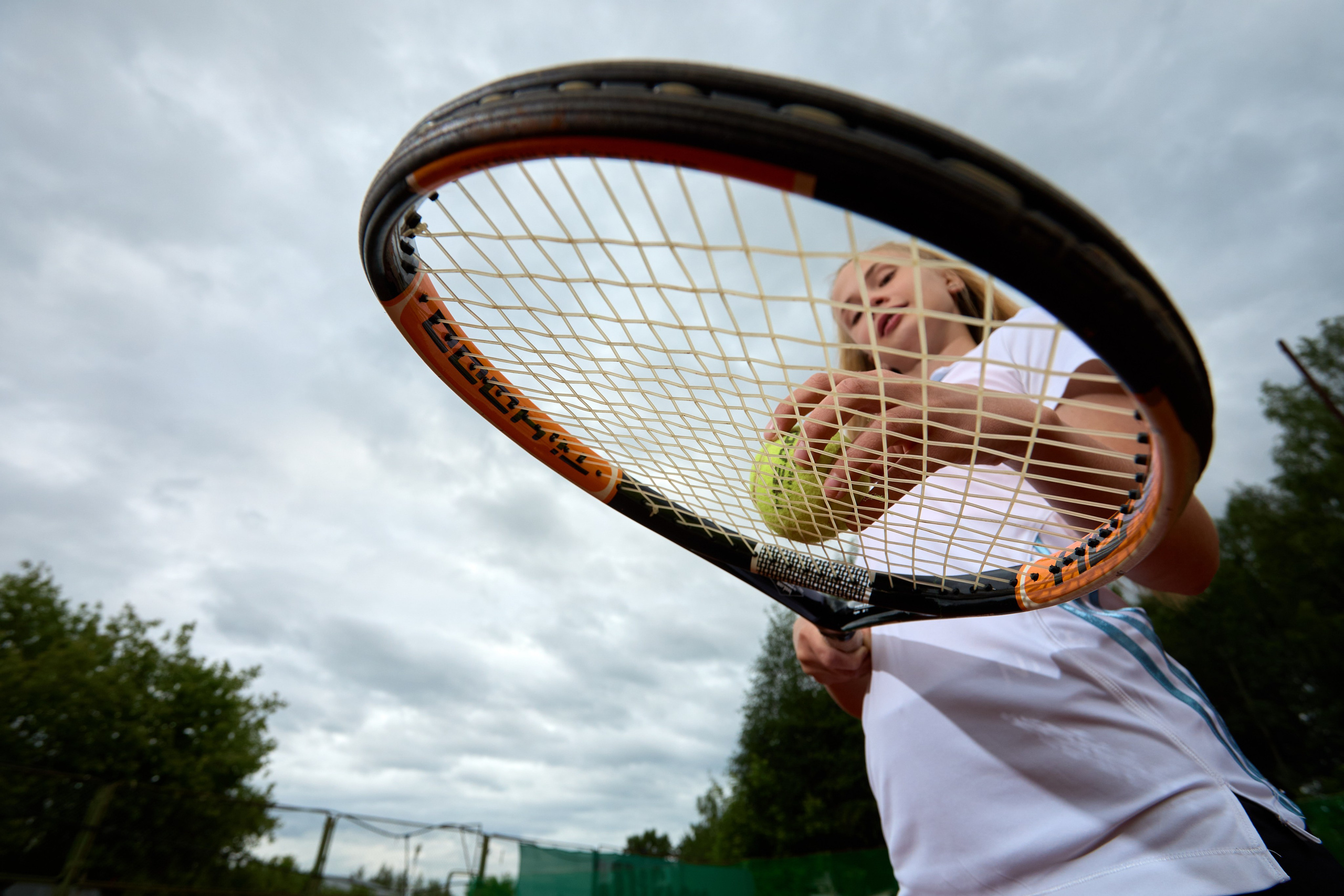 Фотосессия на теннисном корте Парка Победы. Фотограф Илья Прохоров в Кирове
