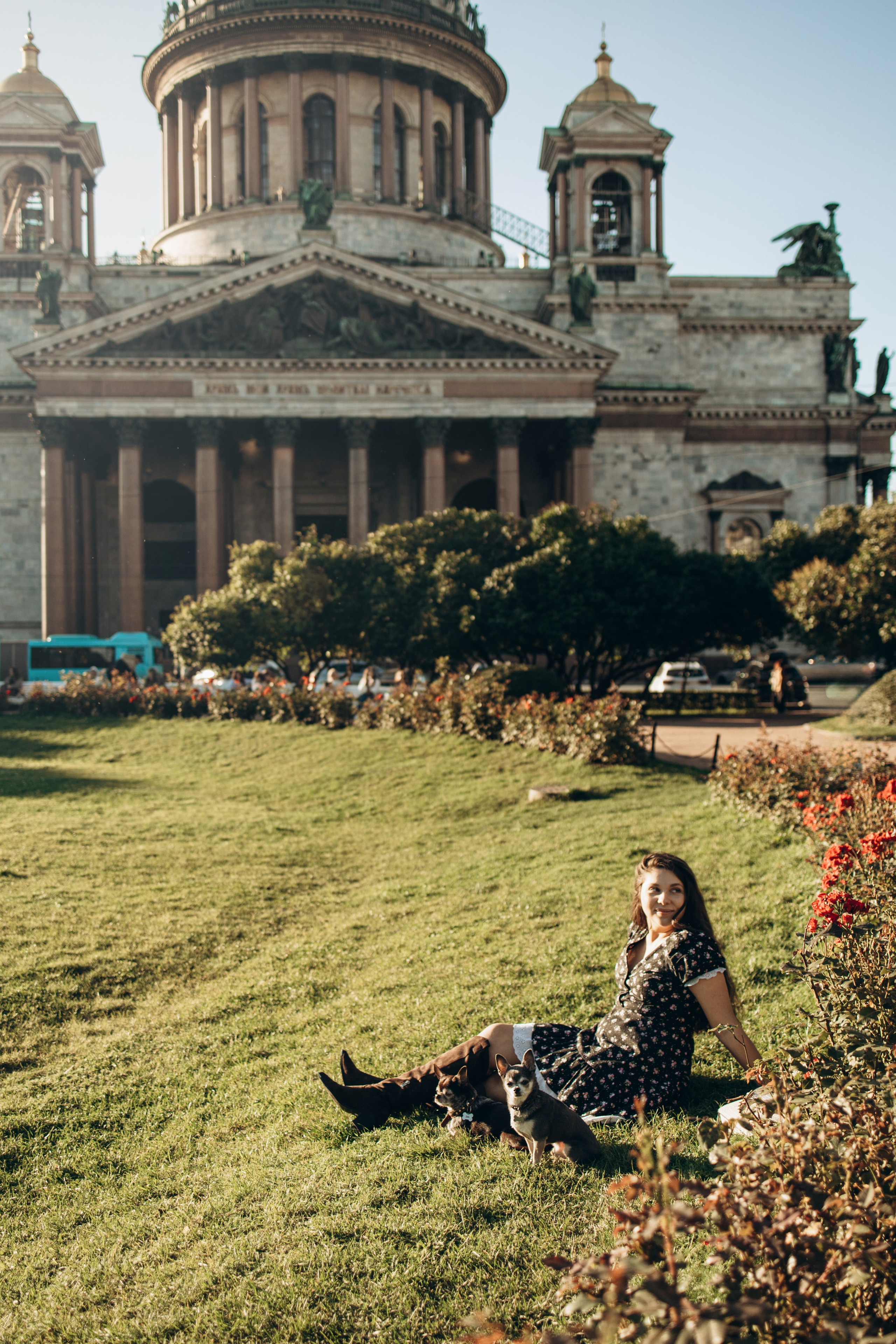 Даша и ее мальчики. Фотограф — Анималист | Санкт-Петербург
