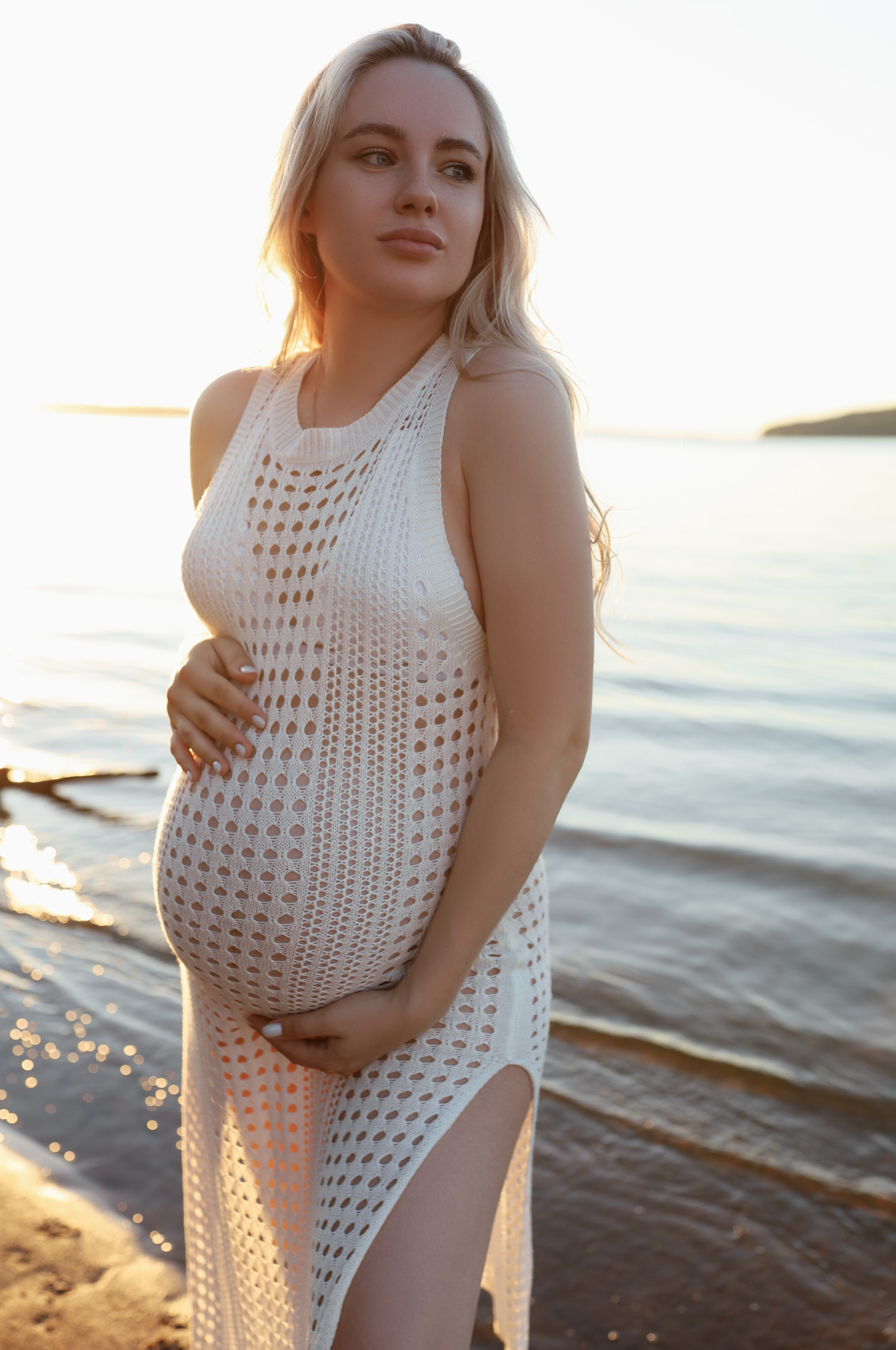Беременность на берегу. Дьячкова Мария фотограф