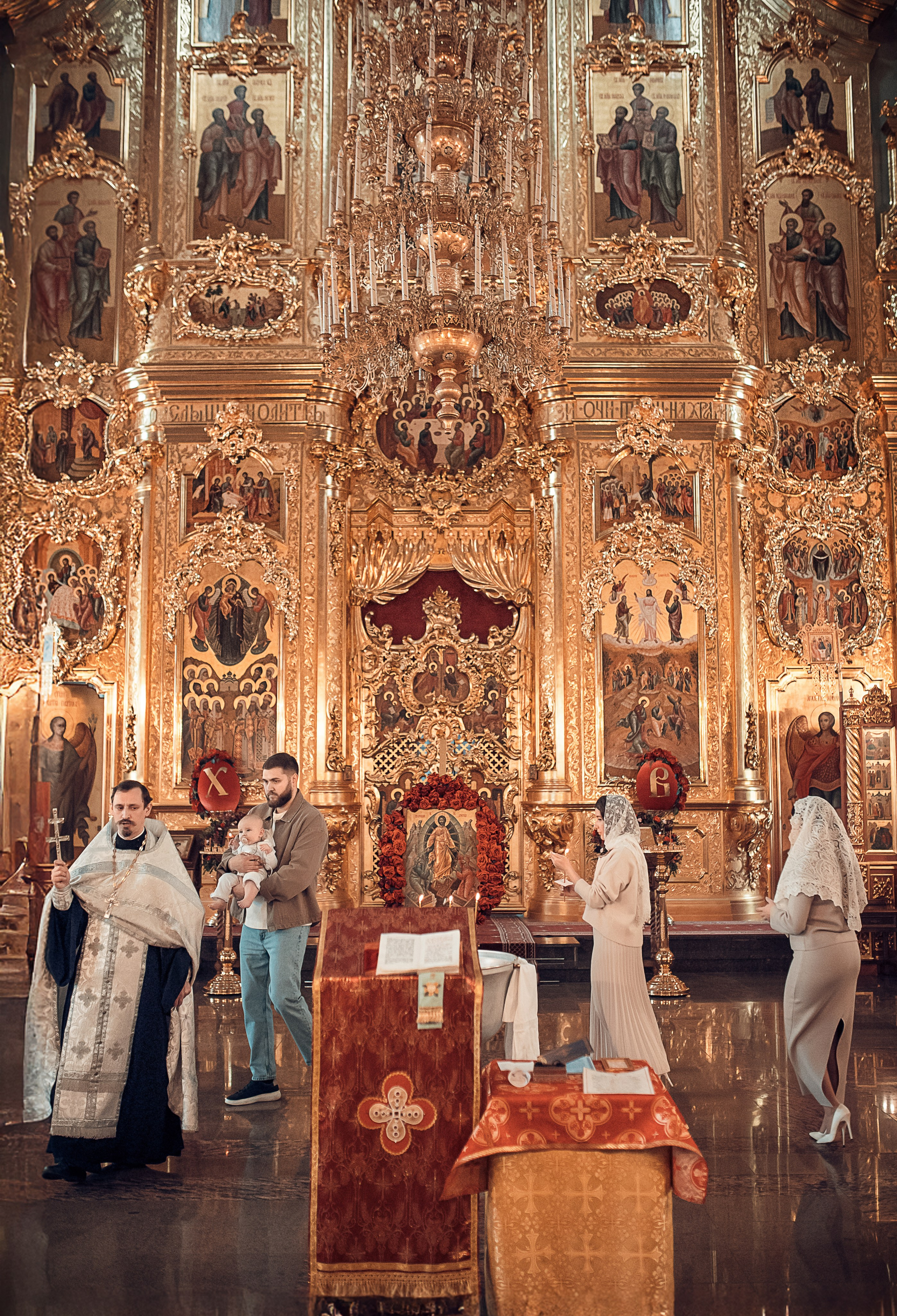 Фотосъемка крещений в Москве и Подмосковье
