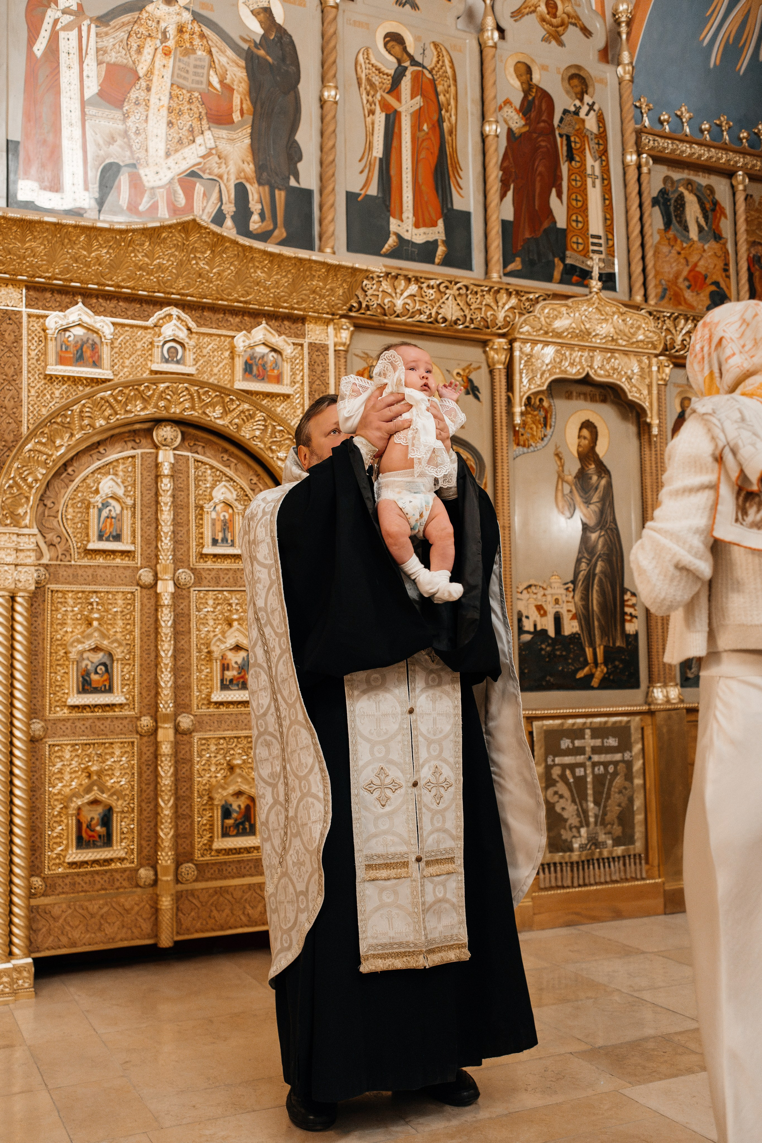 Крещение Анны. Семейный фотограф в Москве Алина Киблина