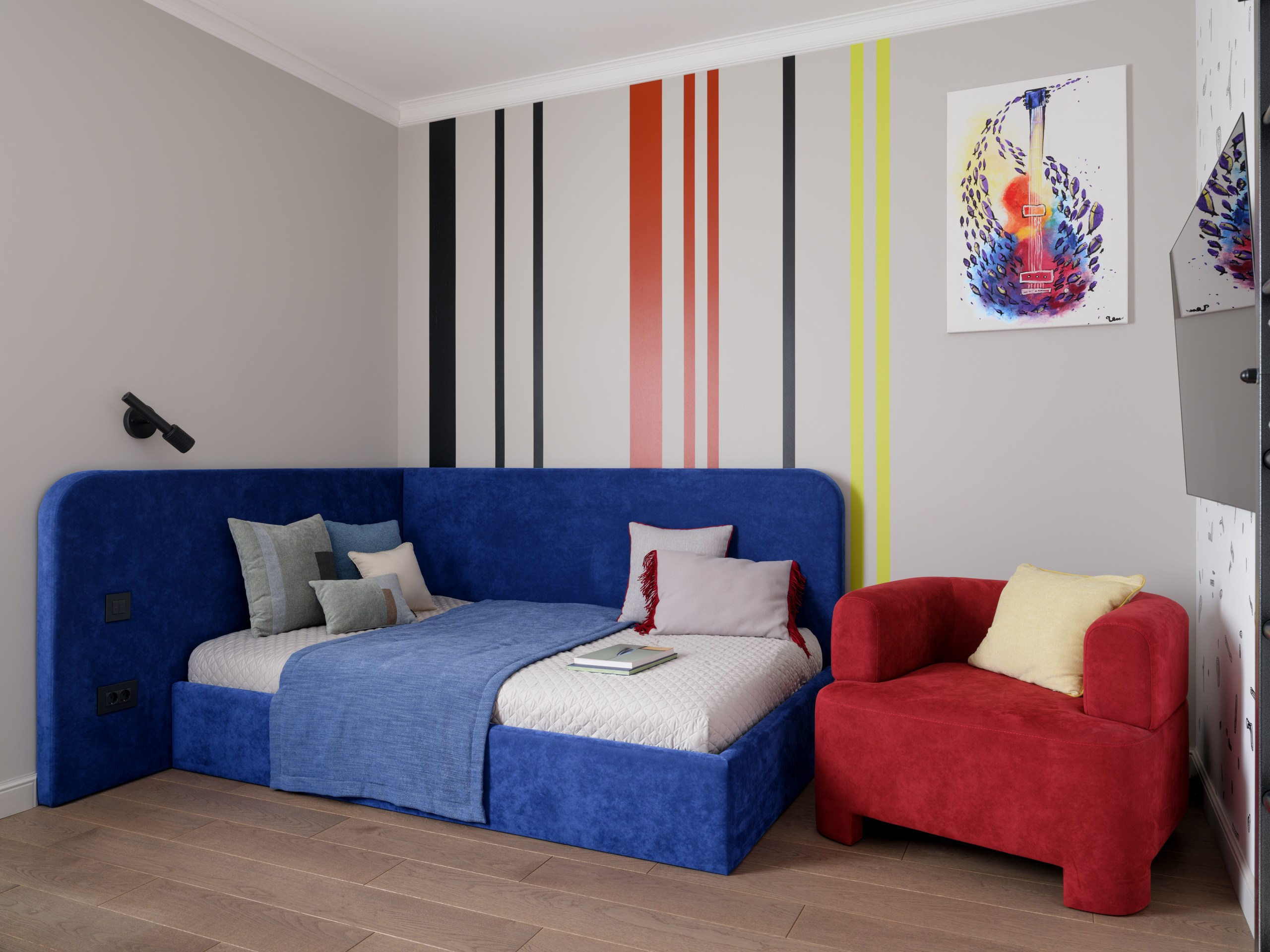 Квартира в ЖК «Александровский сад» по проекту Шевелёвой Юлии. Коваль Илья — Интерьерный и архитектурный фотограф