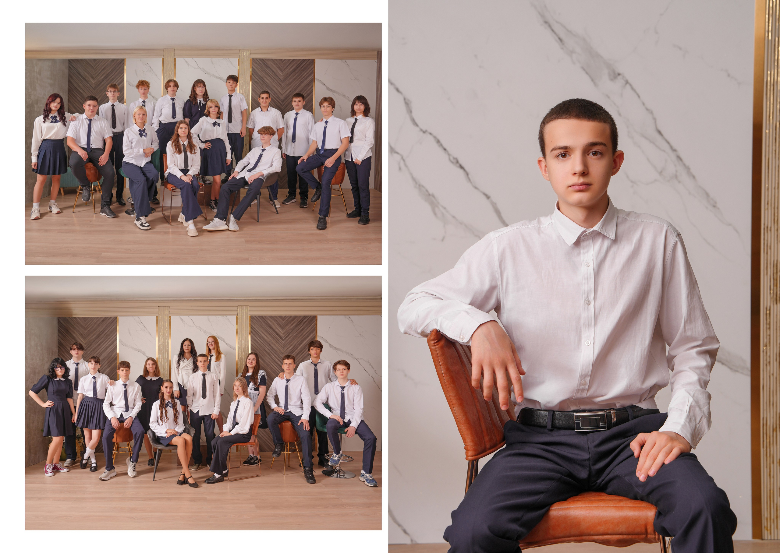 ШКОЛА 6-9Б. Красивый выпускной альбом в Краснодаре