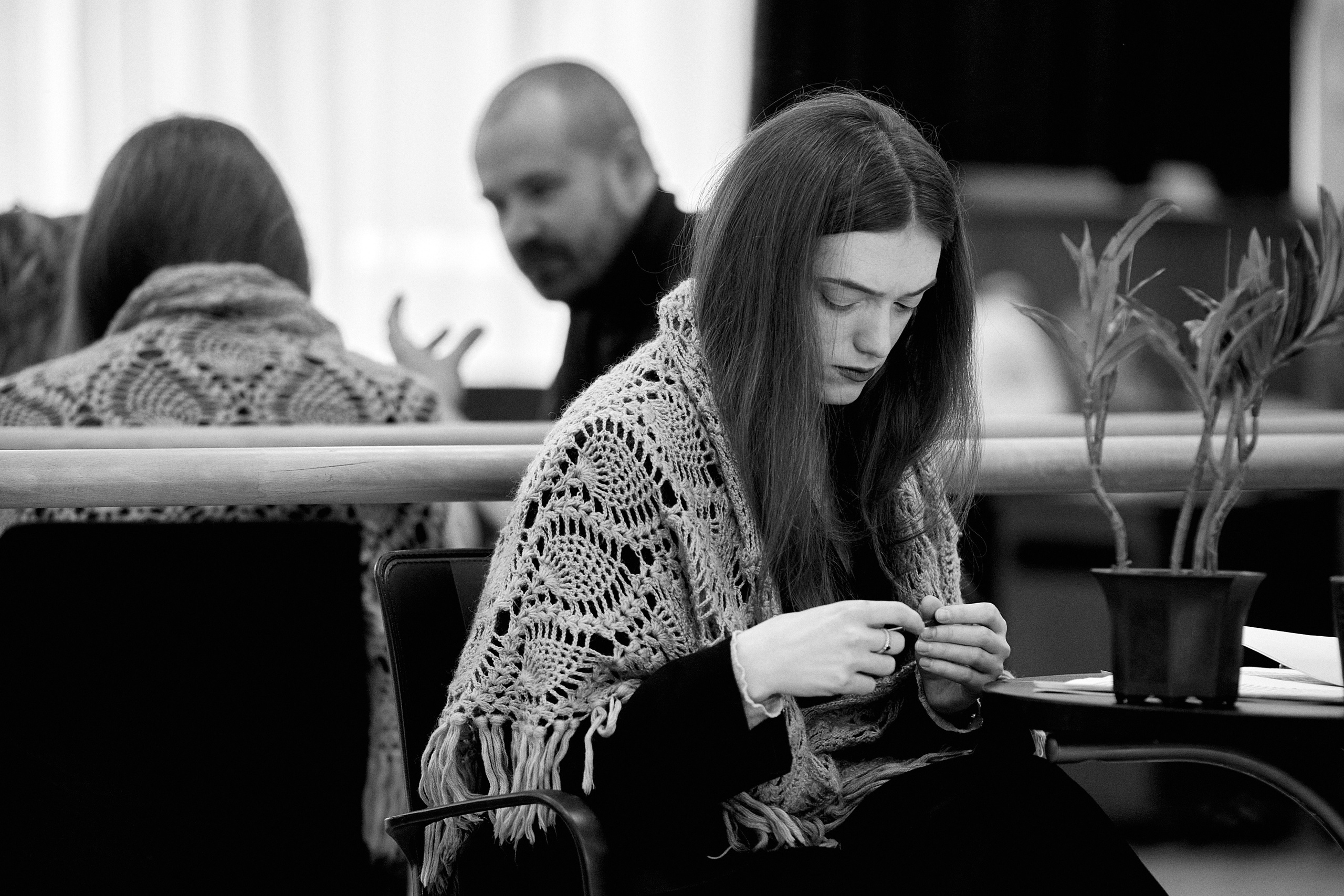 Шинель | репетиция. Фотограф Юлия Маринина