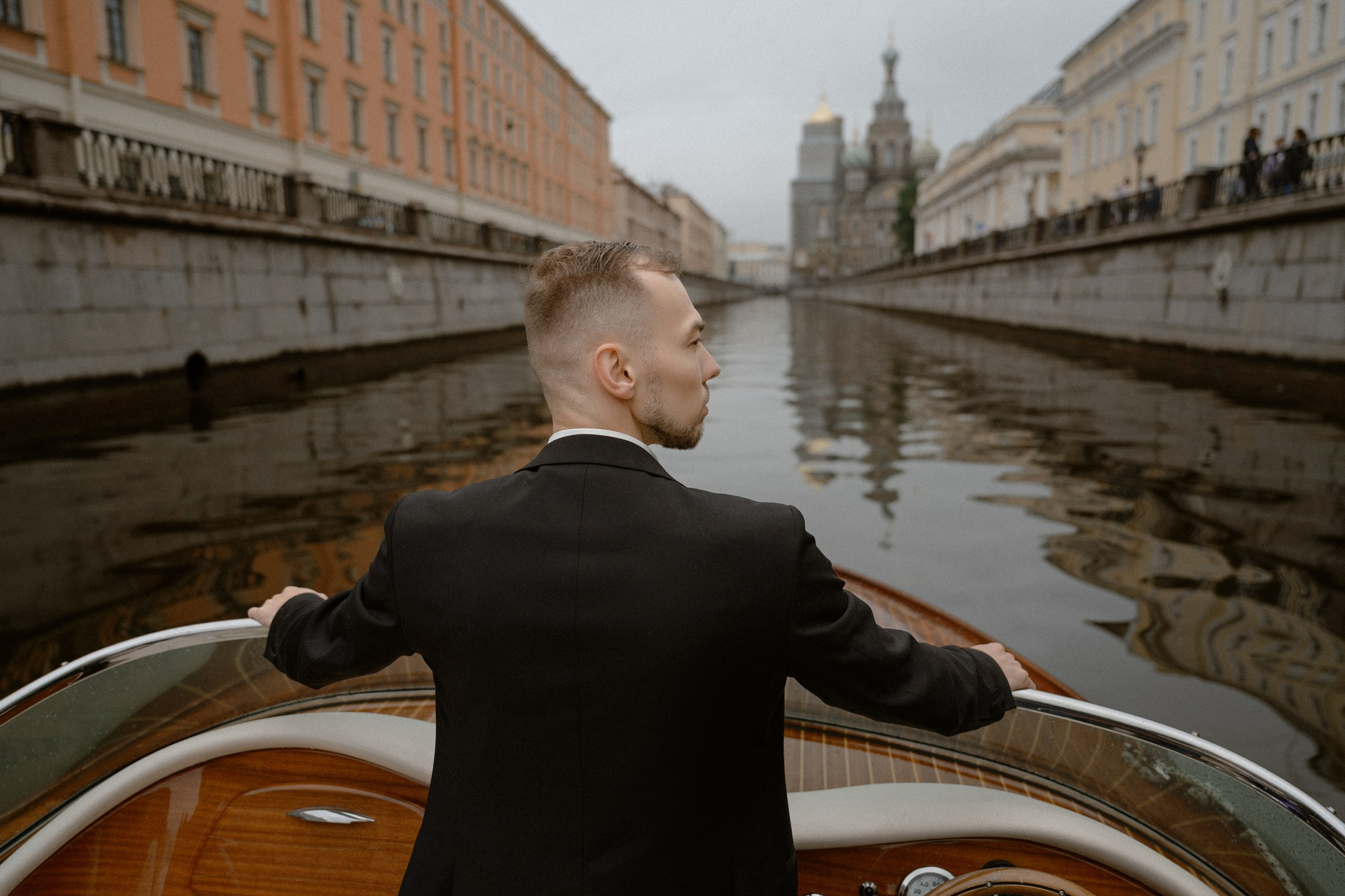 свадебная фотосессия на катере