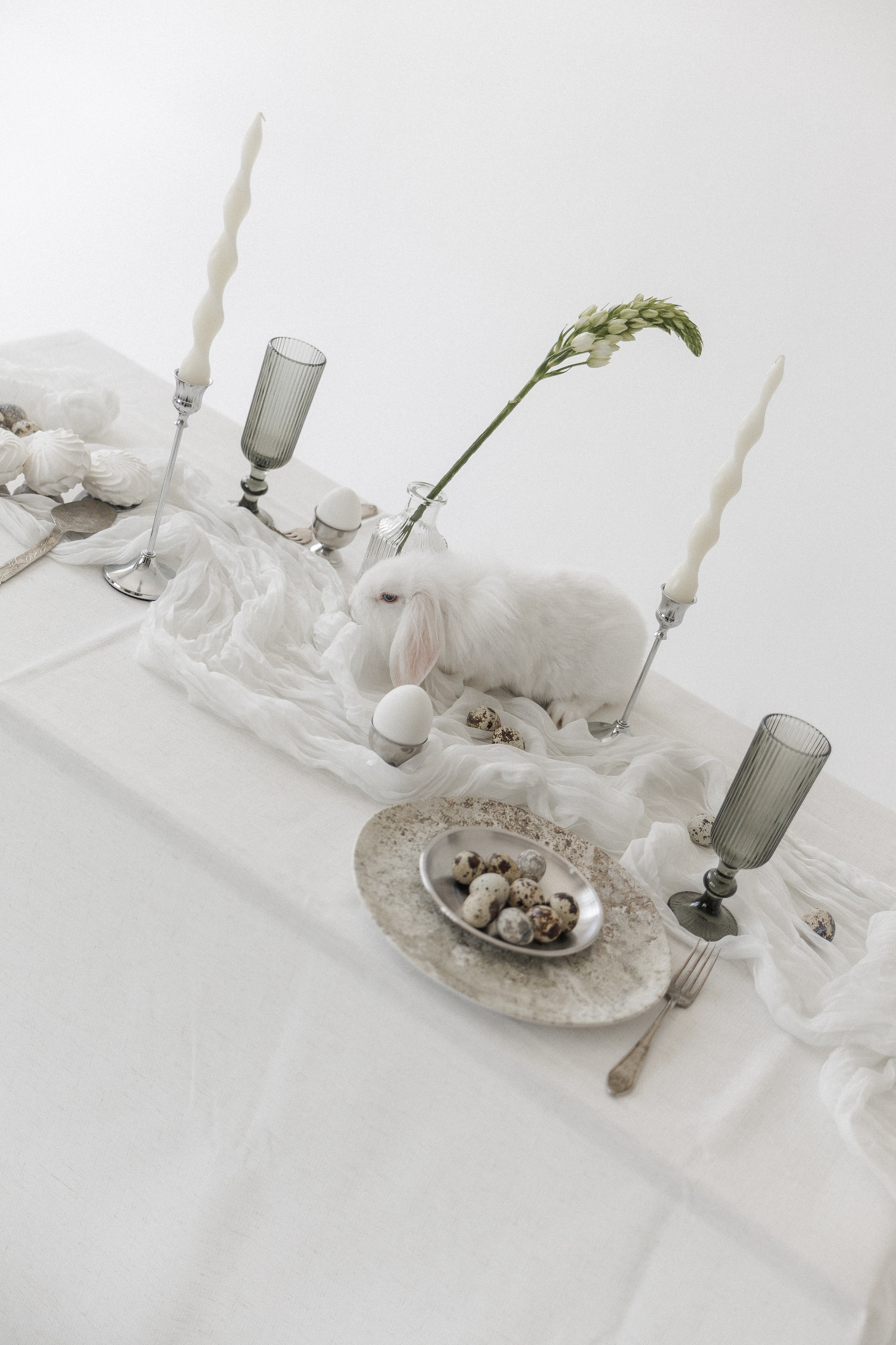 Творческая съемка к Пасхе с кроликом. Главная