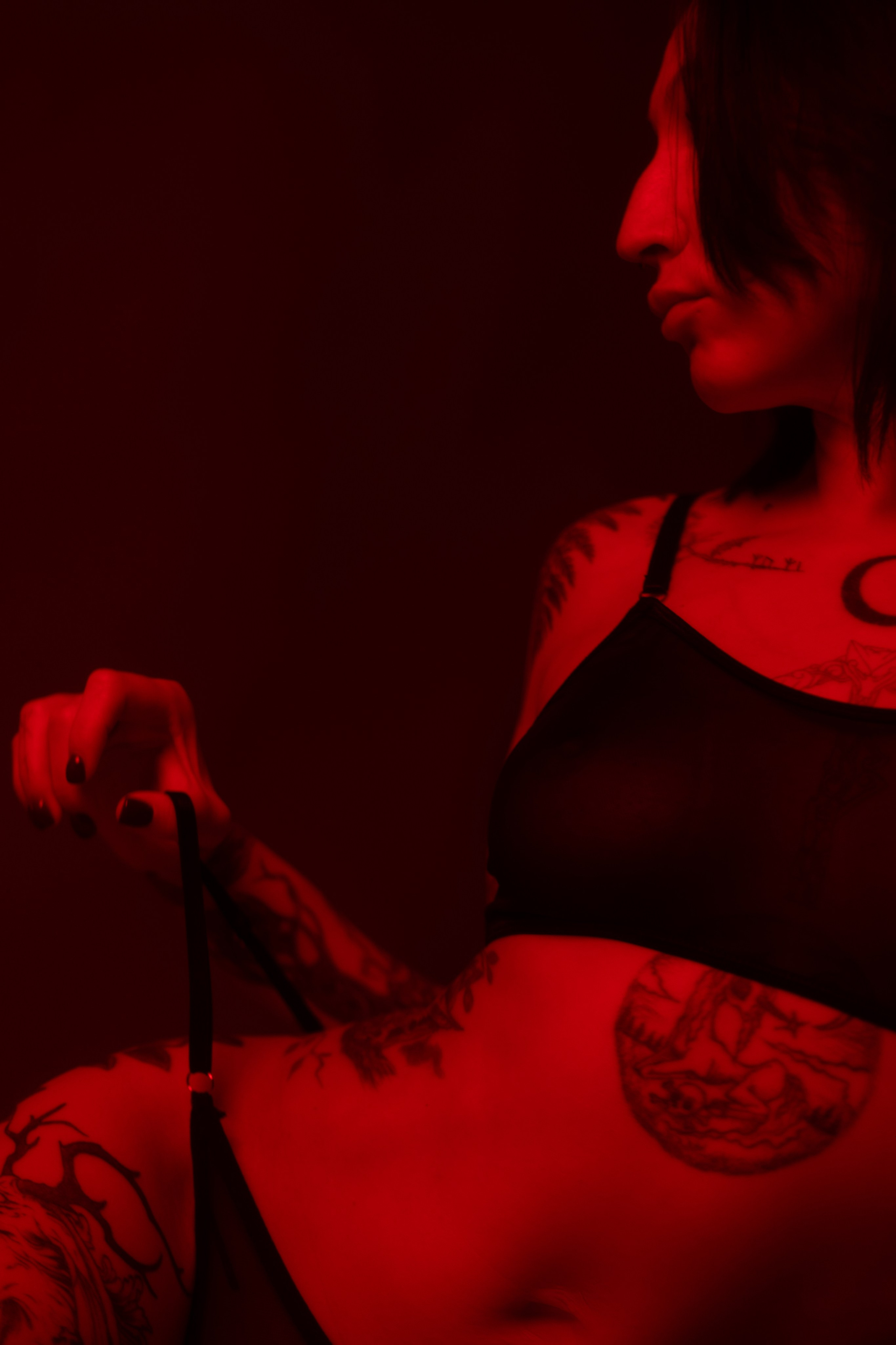 Красное настроение Алексы. Фотограф Коробова Екатерина