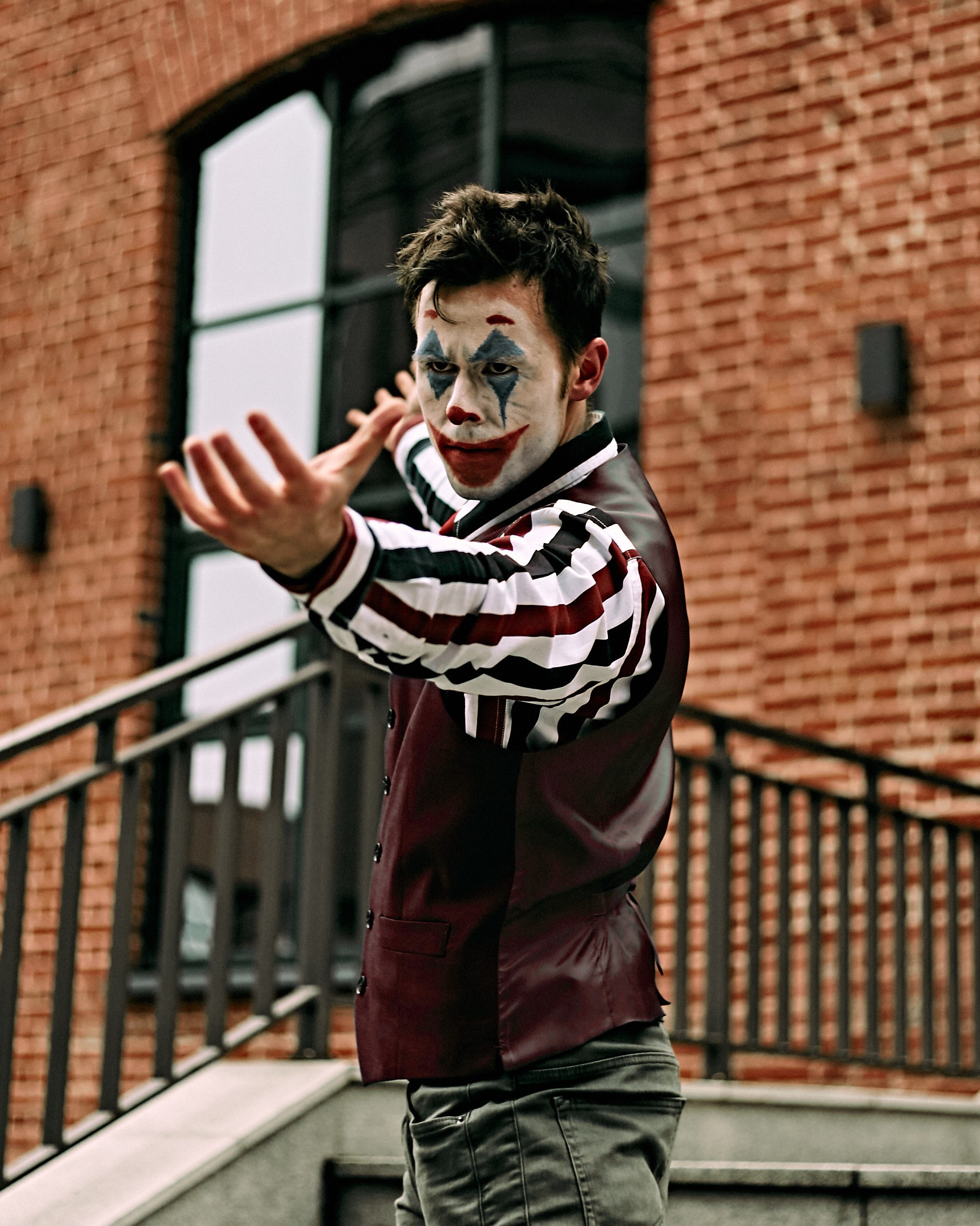 Никита Тюльков в образе Джокера. Визажист в Москве Виктория Шевченко