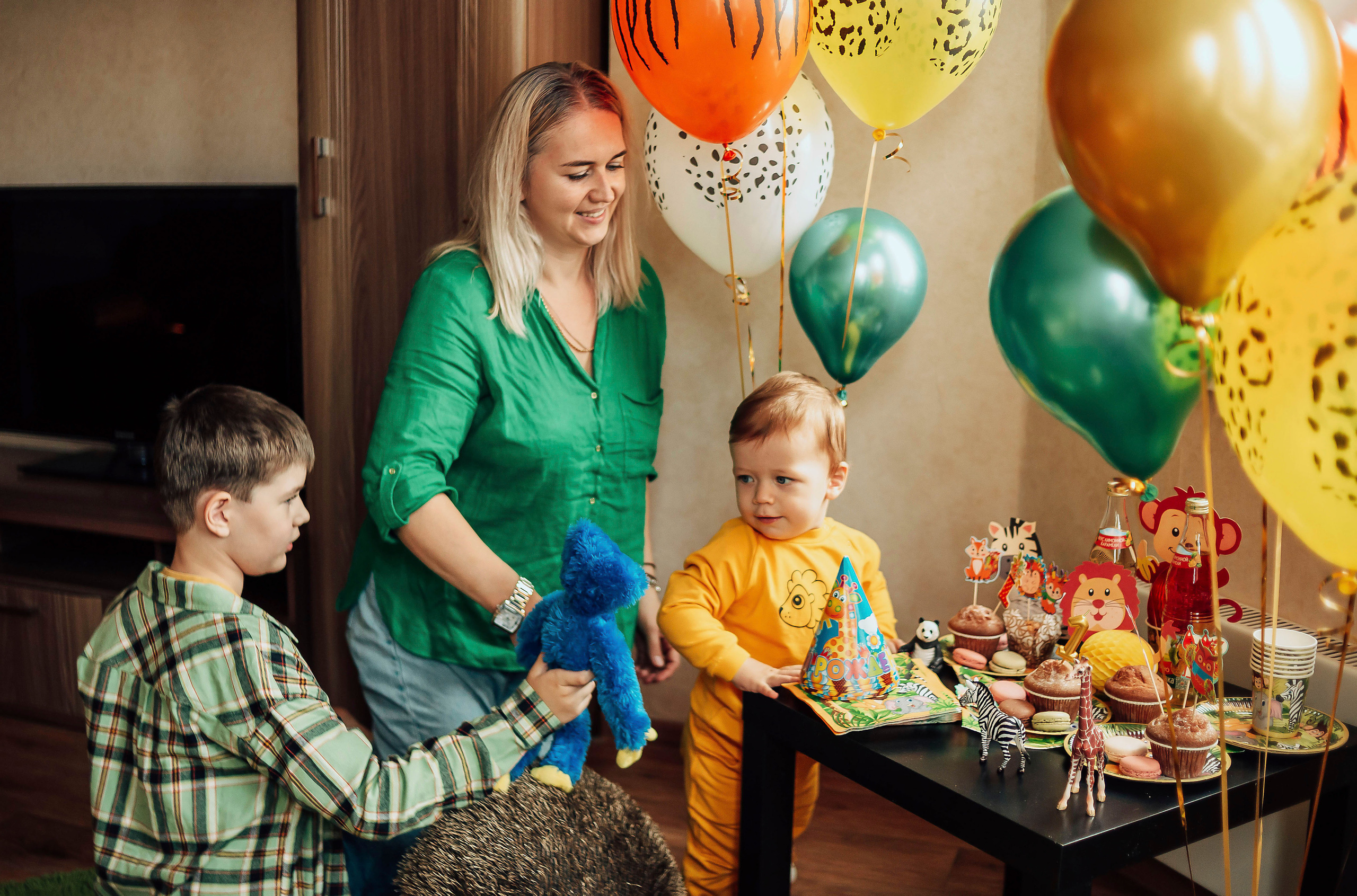 Первый День Рождения. Семейный и детский фотограф в Нижнем Новгороде Наумова Лидия