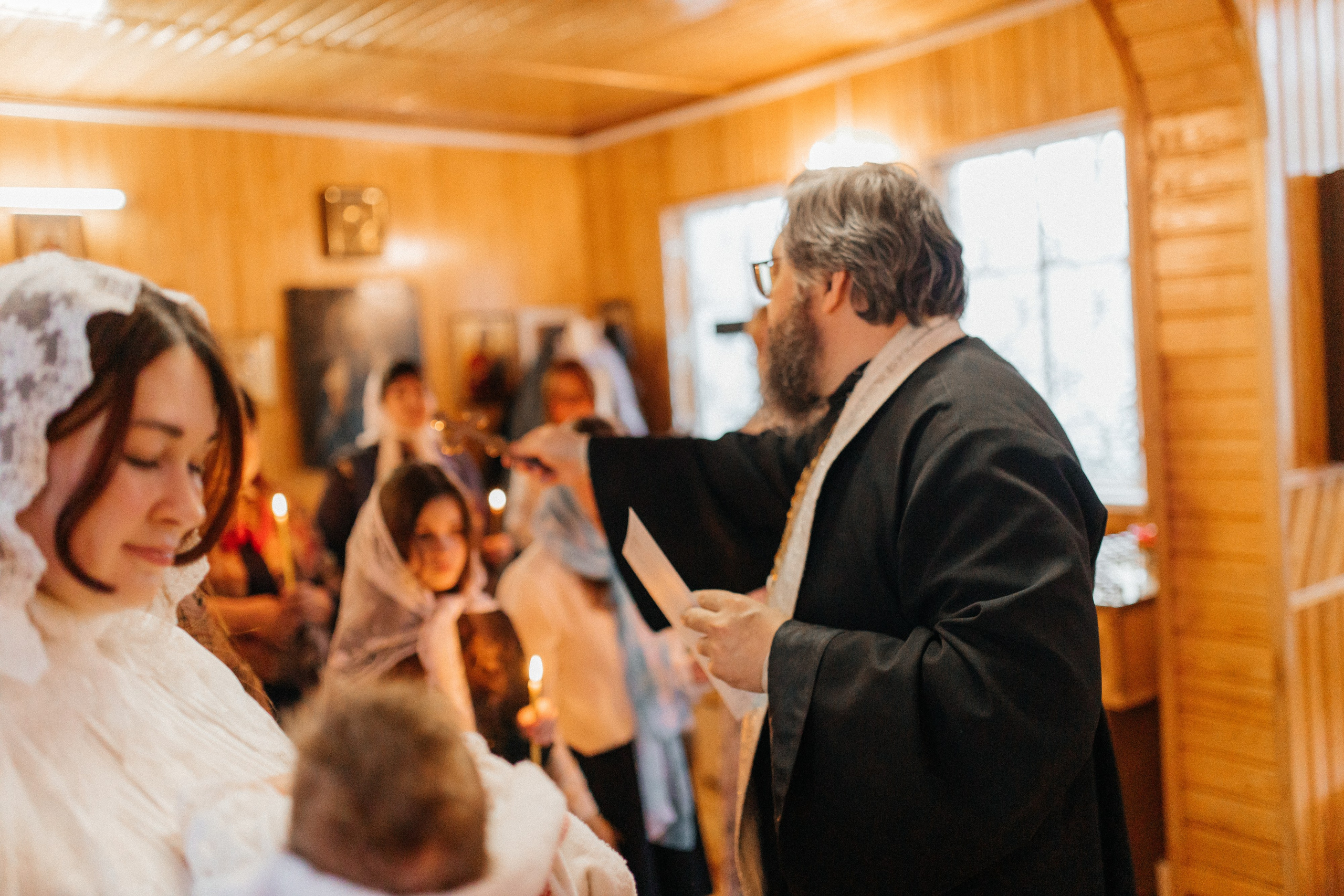 Крещение. Семейный и портретный фотограф в Новосибирске Мария Хлебус