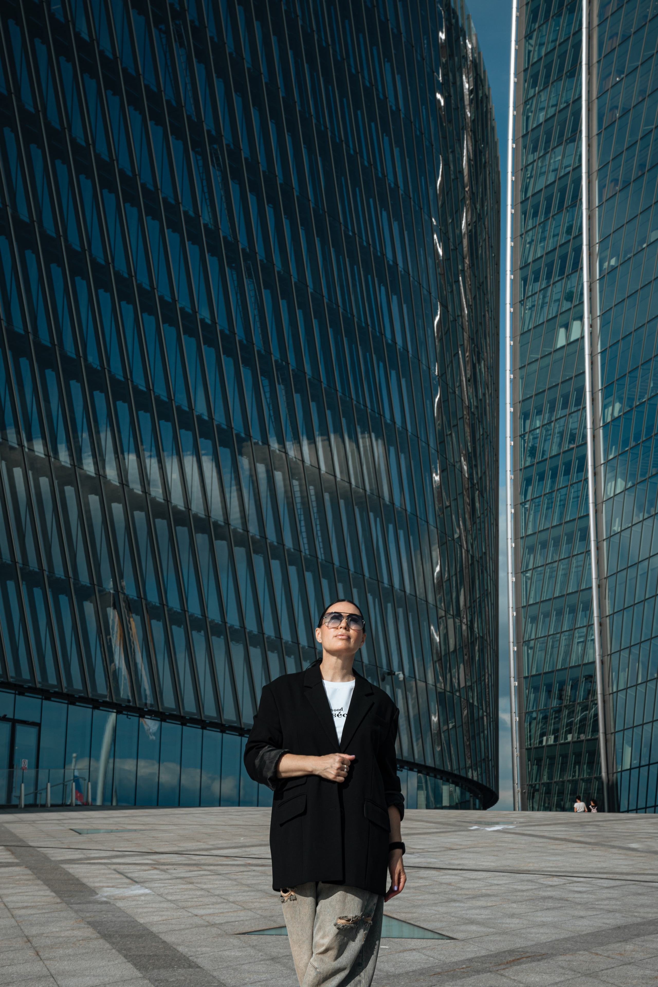 Елена. Лахта центр. Портретный фотограф в Санкт-Петербурге Дмитриева Наталия