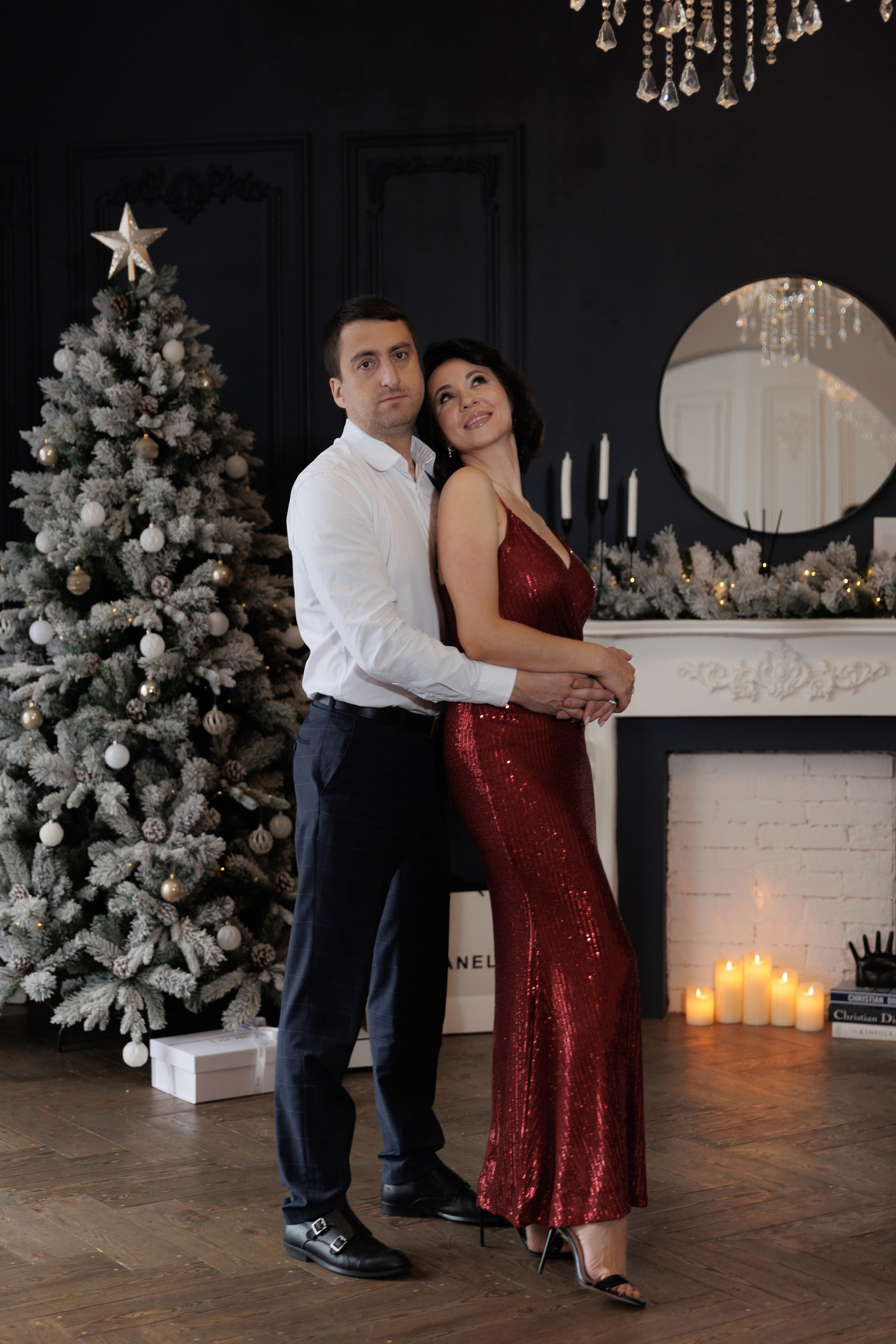 Новогодние фотосессии. Фотограф женского портрета, беременности и материнства Харькова Елена