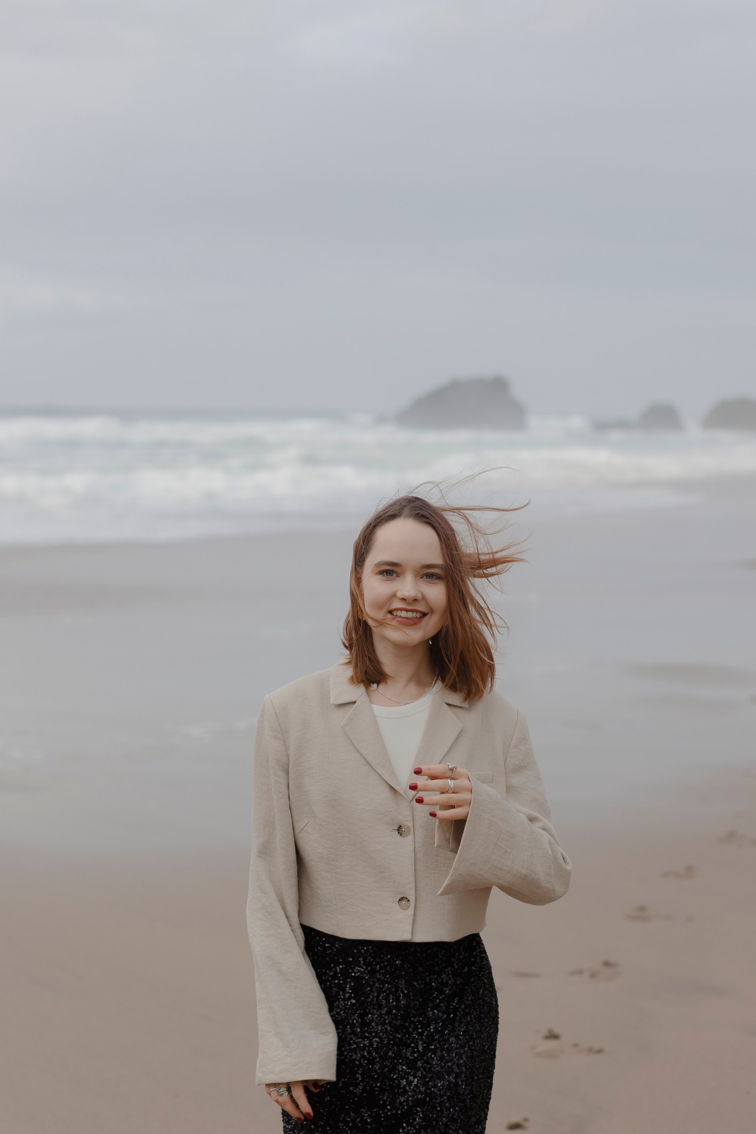 Foggy beach. Свадебный и женский фотограф в Лиссабоне Яковлева Ольга