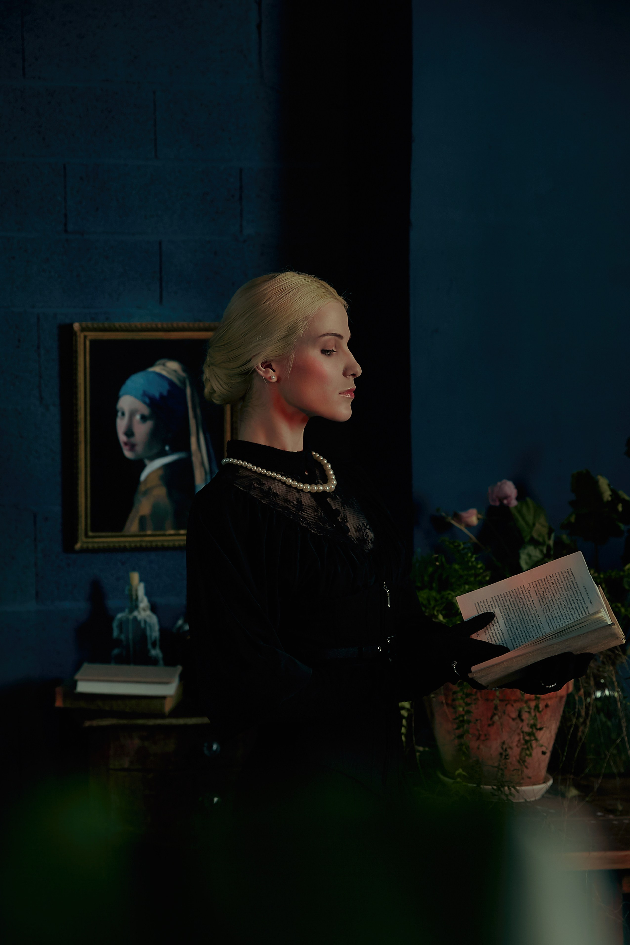 Фотосессия мрачной леди. Рекламный фотограф Санкт-Петербург Катерина Мишкель