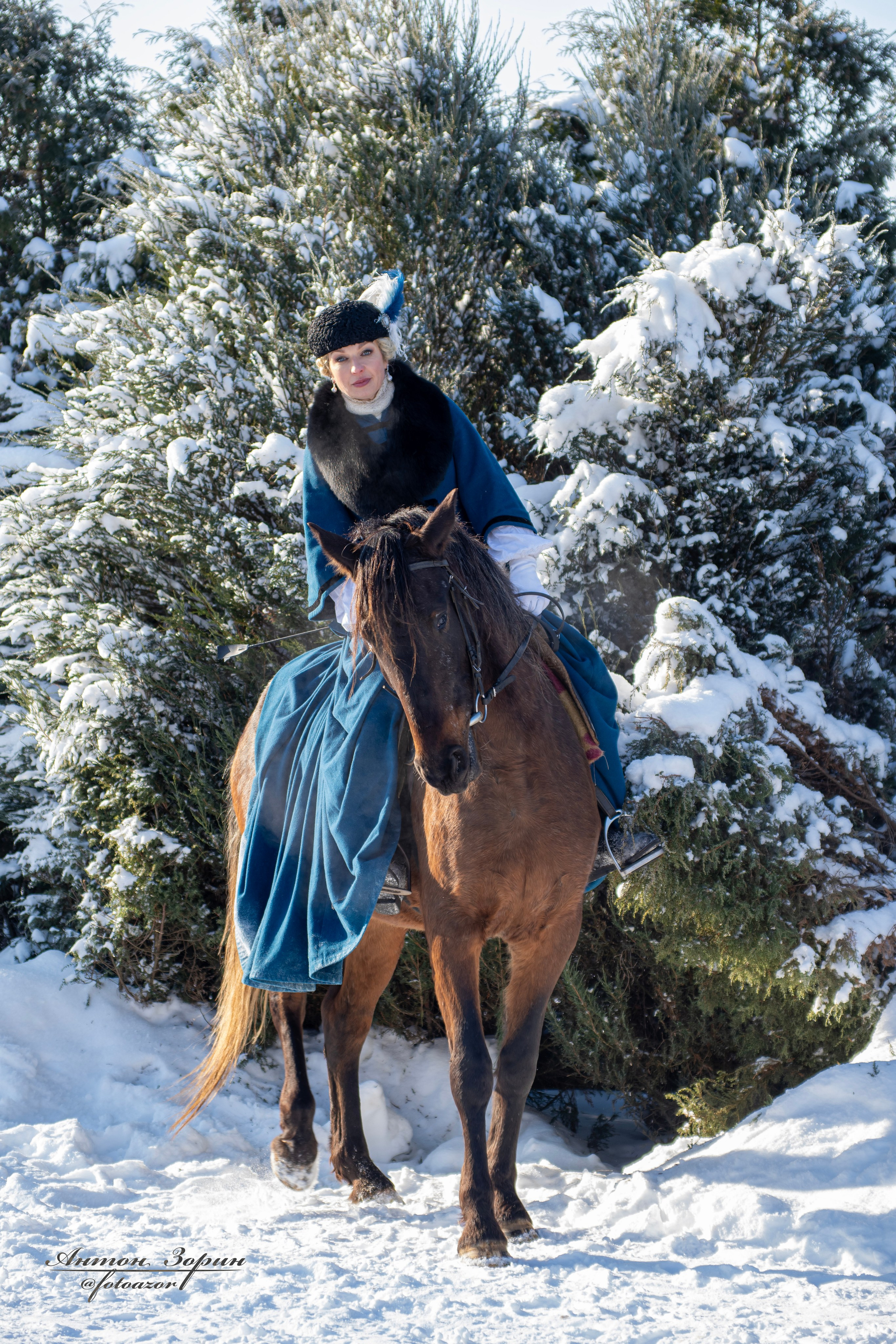 Конная охота. Семейный и детский фотограф Антон Зорин