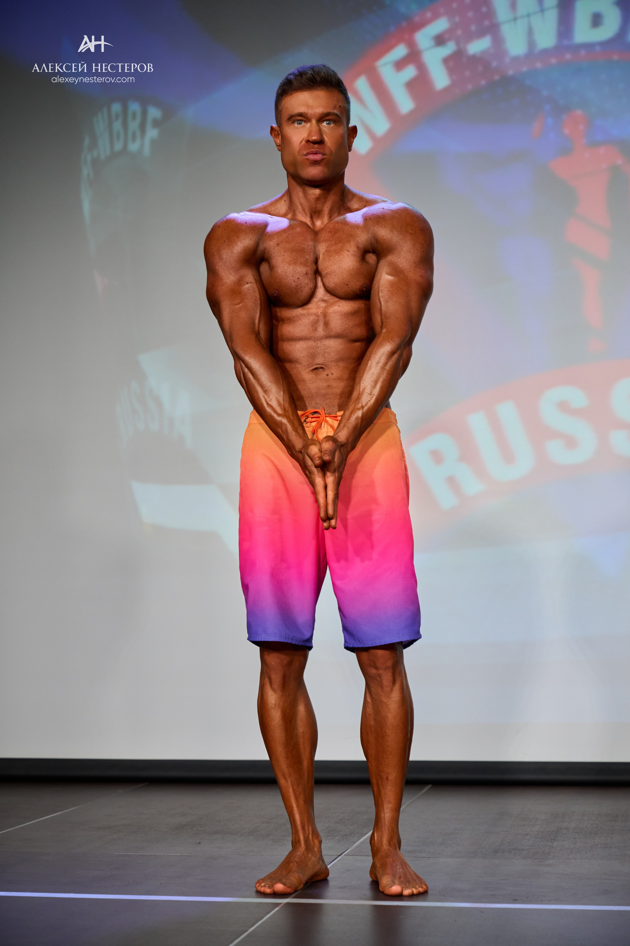 Фото с турнира «Прометей 2, WFF-WBBF Russia» 26 октября 2025. Спортивный фитнес фотограф Алексей Нестеров