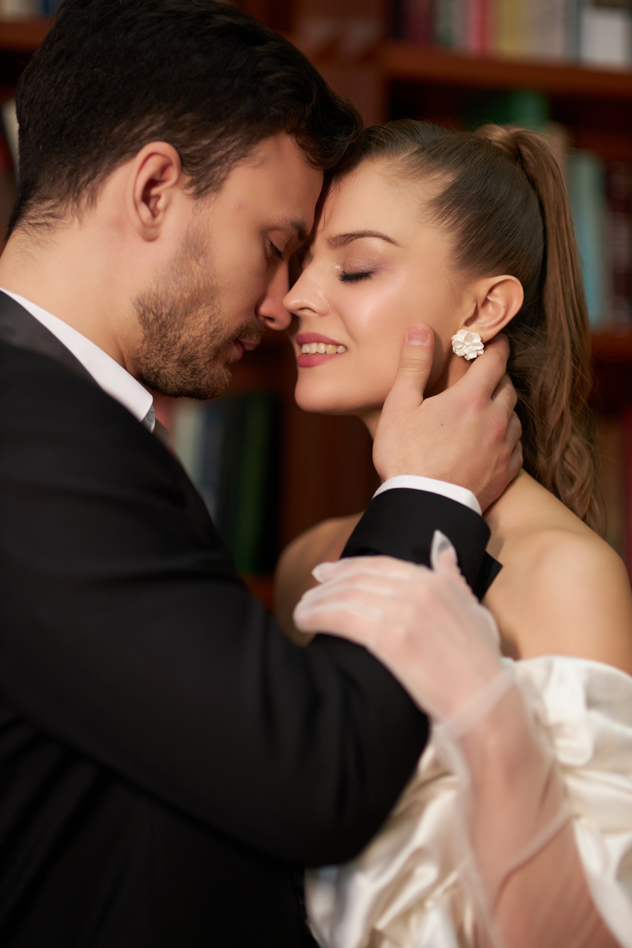 Андрей и Юлия. Пушкинская библиотека и зал Angels. Фотограф в Москве