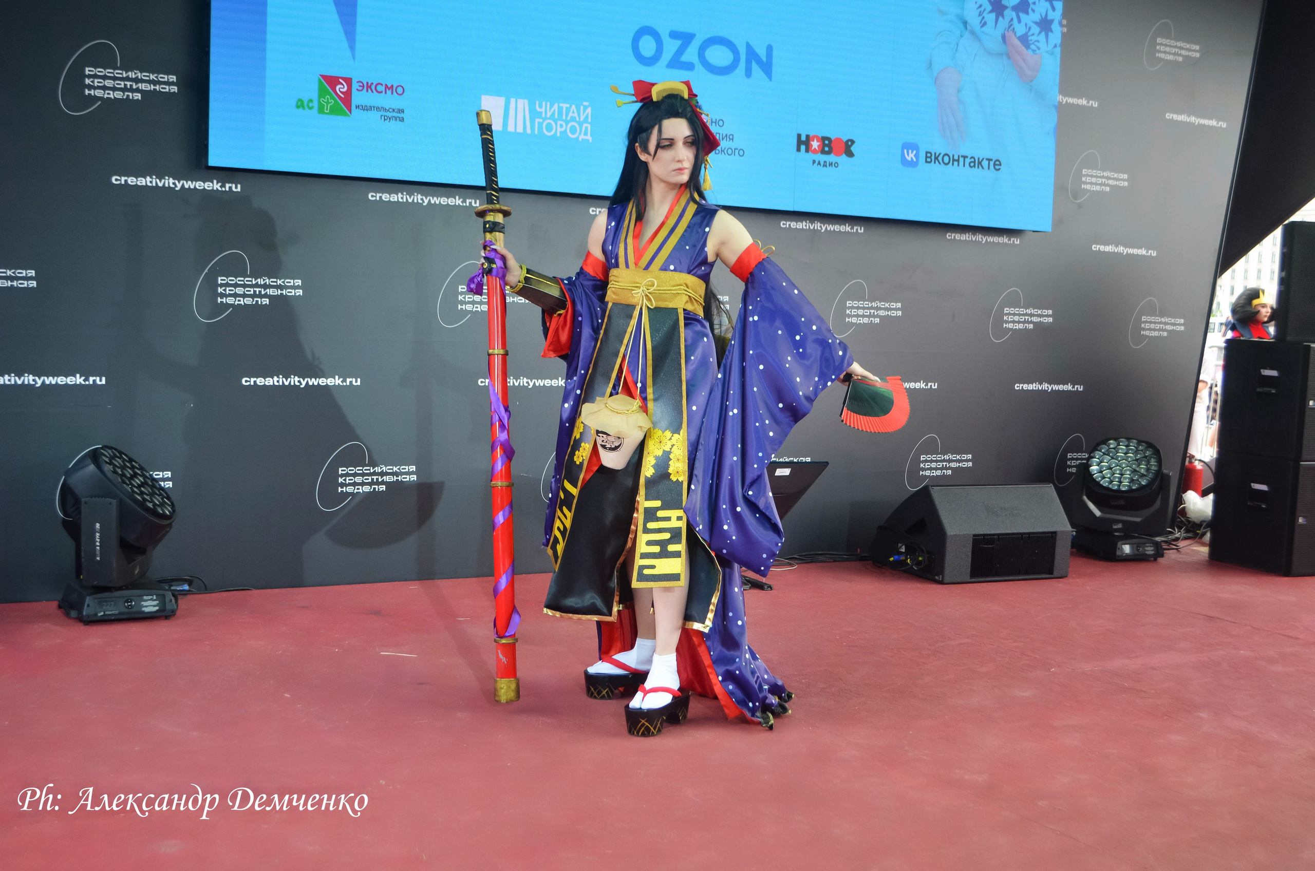 Фотосессия в Парке Горького на Лидеры молодого контента