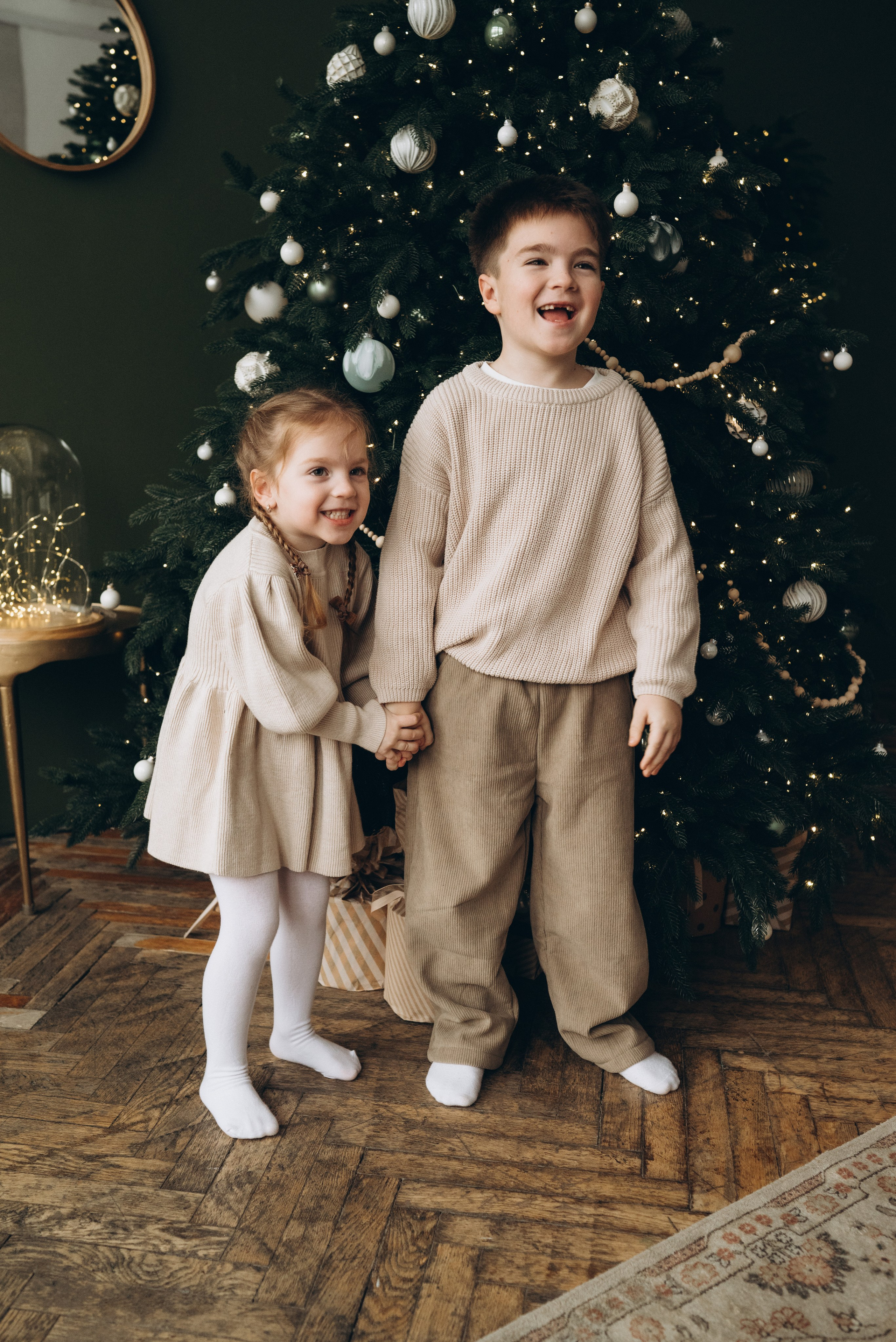 Семейная новогодняя фотосессия. Женский и семейный фотограф в Москве и Красногорске Светлана Левченко