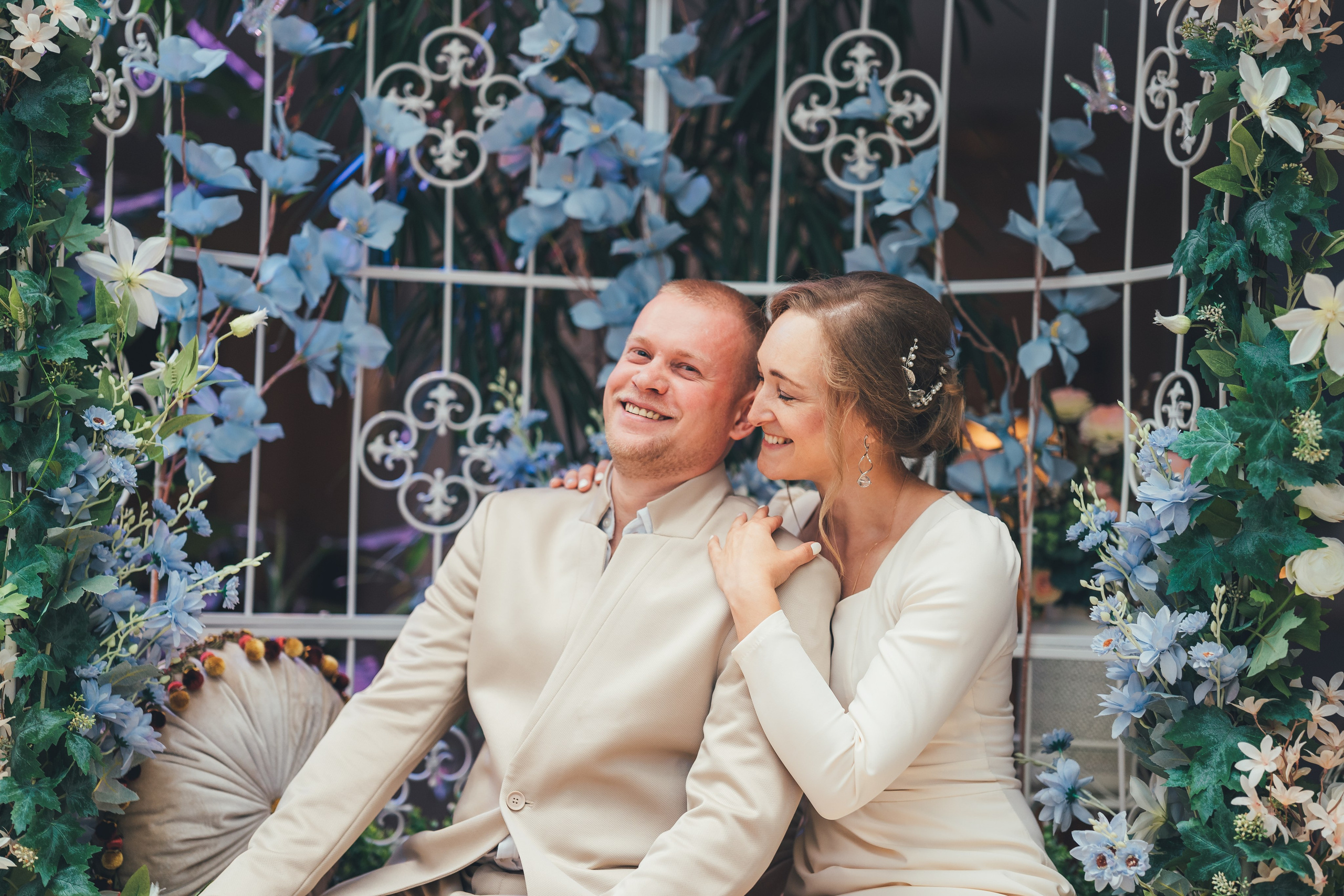 Ирина и Дмитрий, ЗАГС у Матроны Московской. Наталья Дукалова фотограф Щелково Королев Пушкино Москва Балашиха