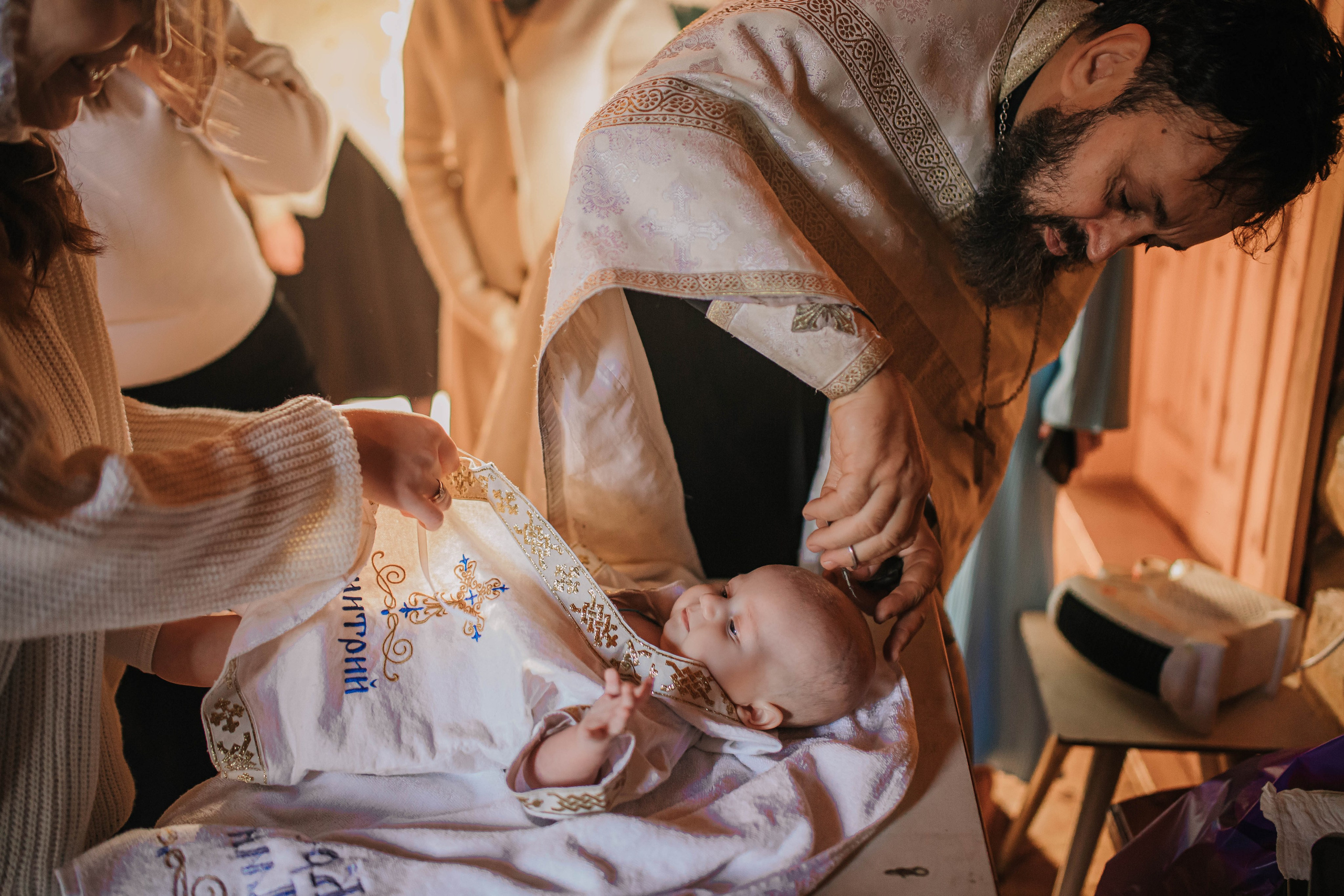 Крещение Дмитрия. Фотограф Дарья Маташкова