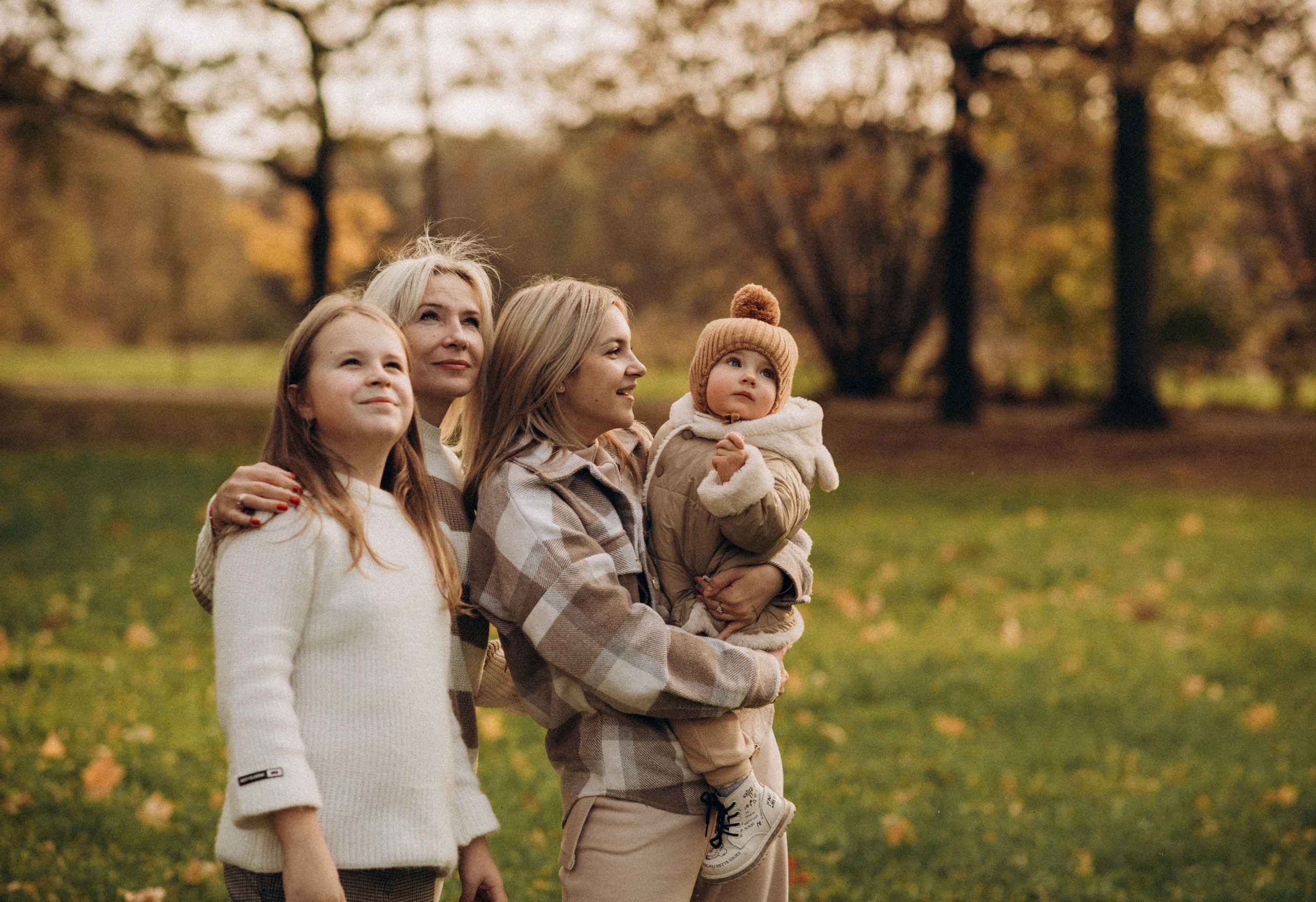 Осенняя фотосессия в парке. Семейный фотограф в Домодедово и Москве Елена Пичугина