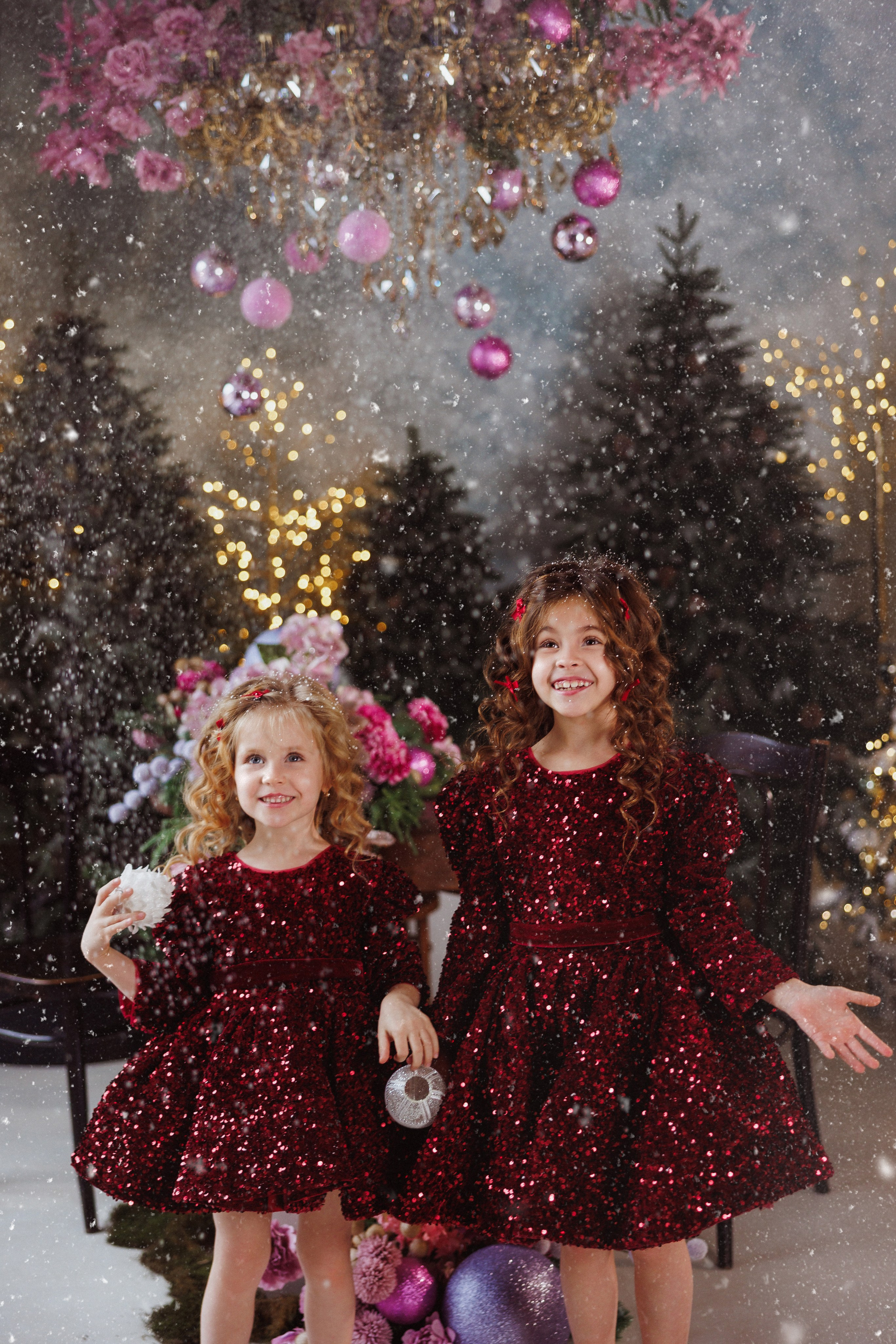 Новогодняя фотосессия в фотостудии «Океан», город Краснодар. Семейный и детский фотограф в Краснодаре Анна Трашкова