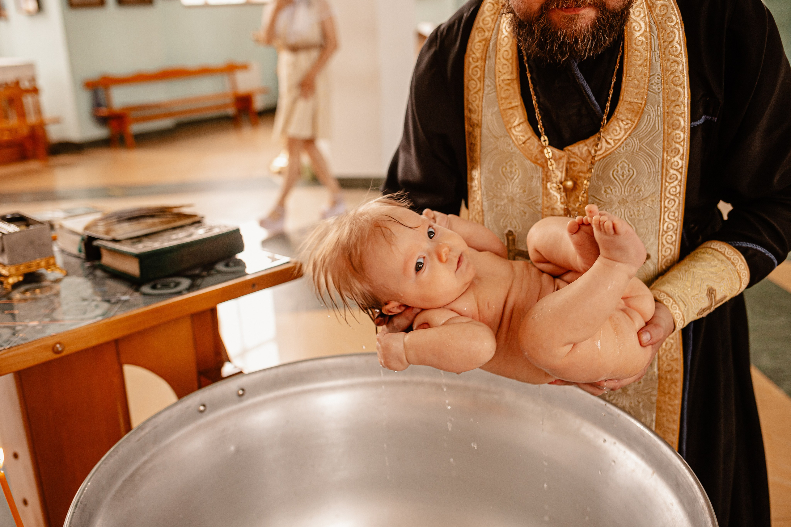Крещение в Кропоткине. Свадебный фотограф Кропоткин Краснодар