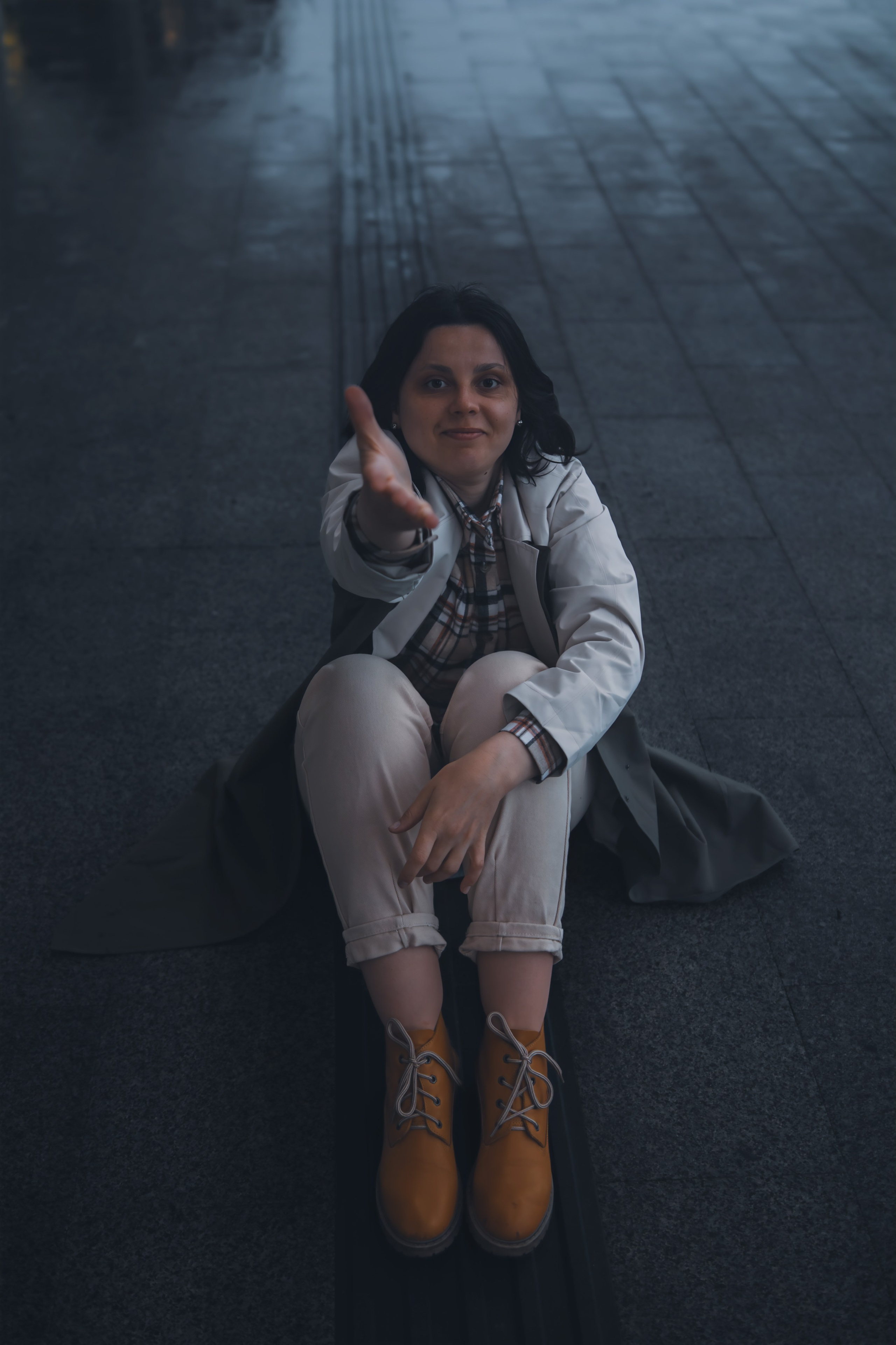 Фотосессия на вокзале