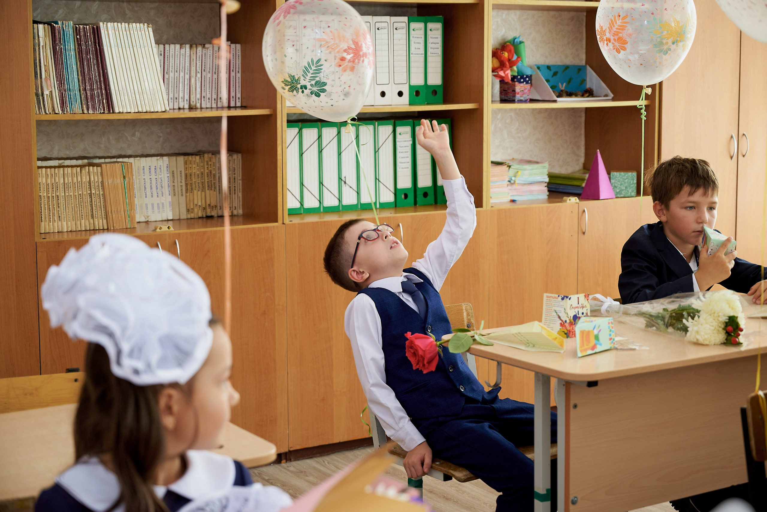 Первый раз в 1-й класс. Фотостудия «Юла»