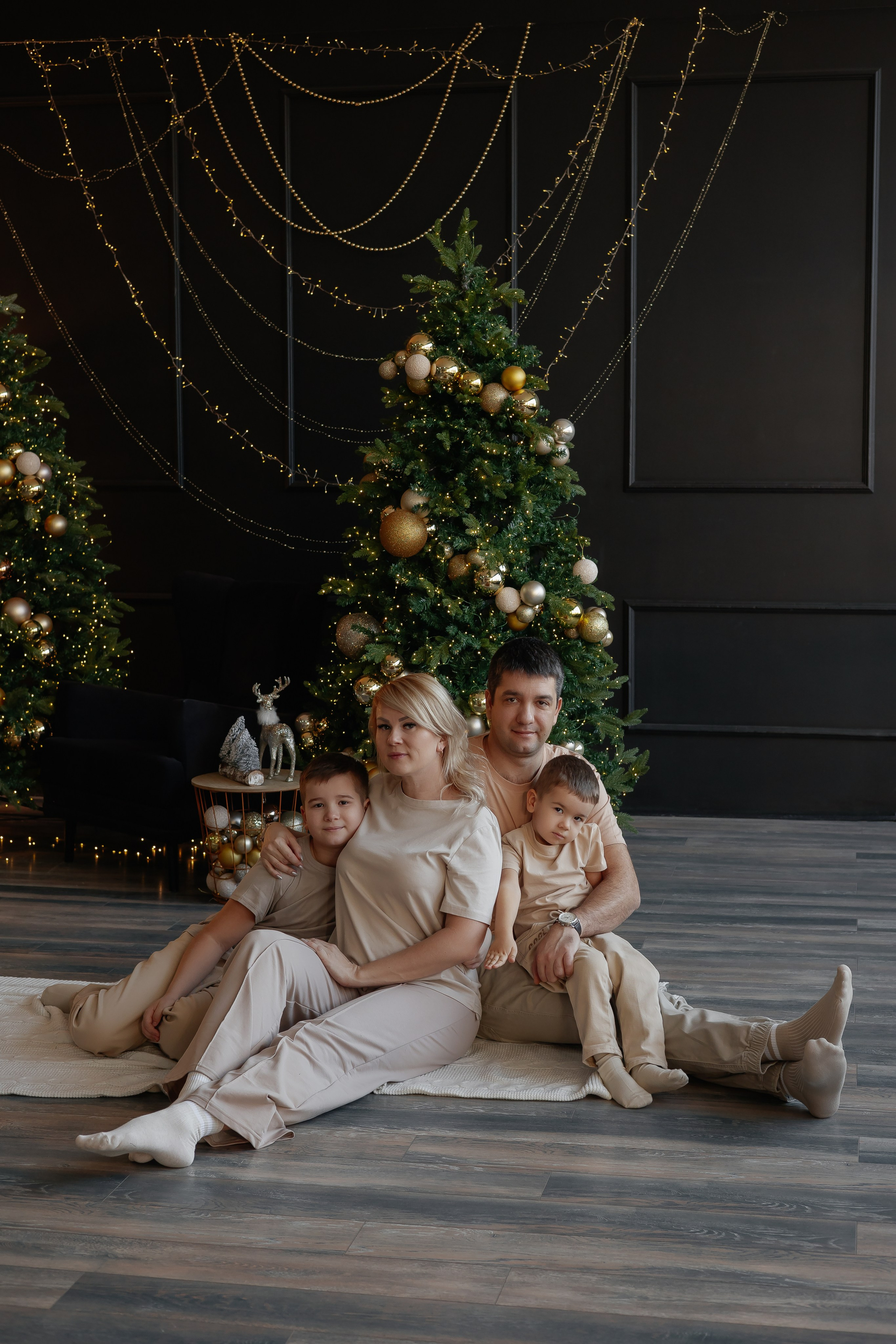 Семейная новогодняя фотосессия. Фотограф Волгоград | Боганова Екатерина