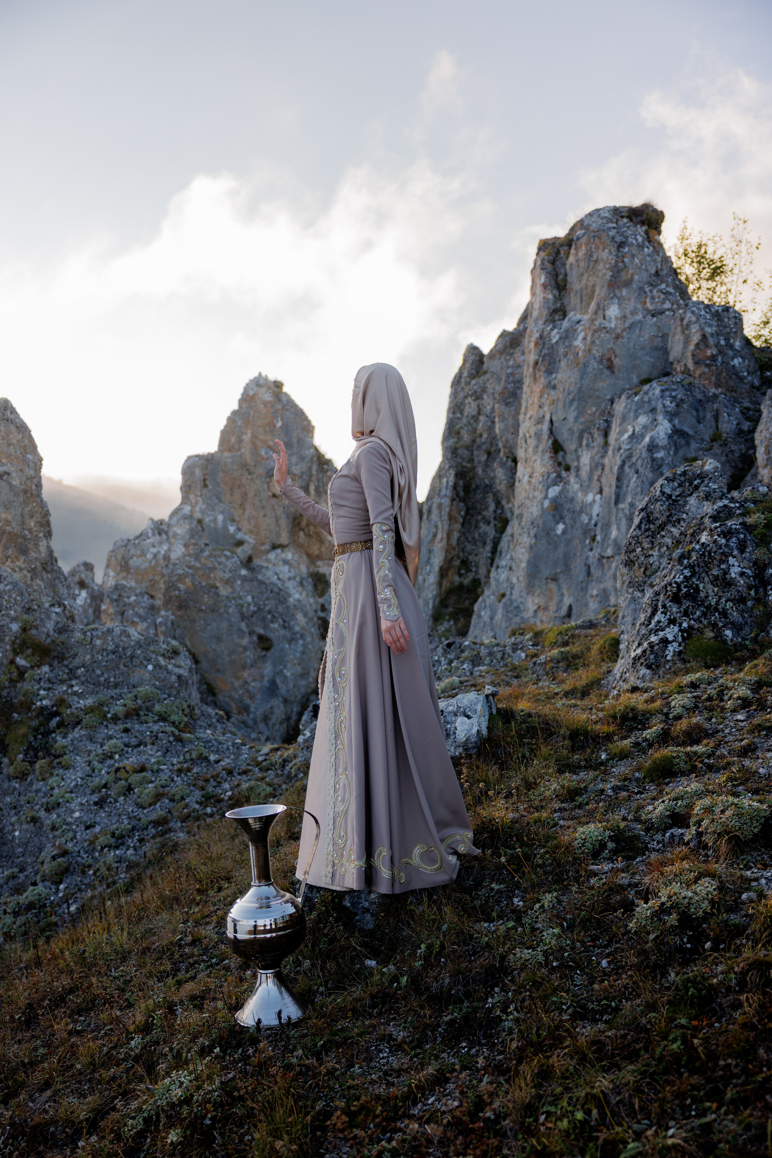 Фотосессия в Галанчоже с Анжелиной Дудаевой. Taysumoff