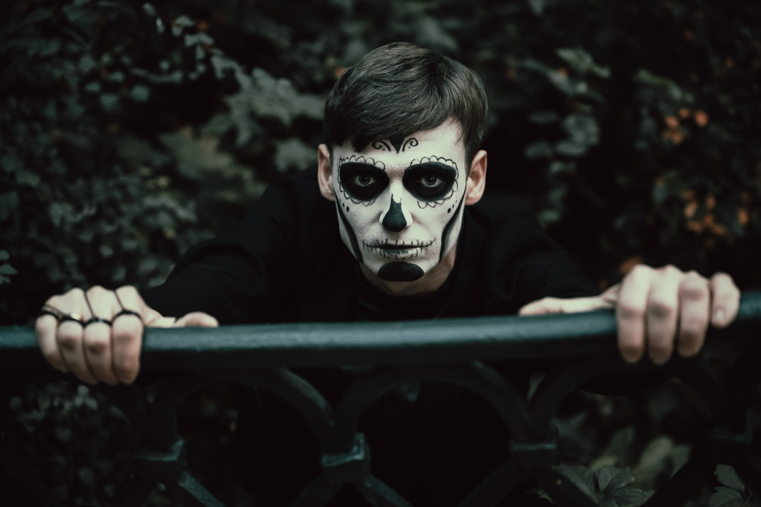 Halloween (Roman and Natalia). Photographer in Moscow Anna Chistiakova