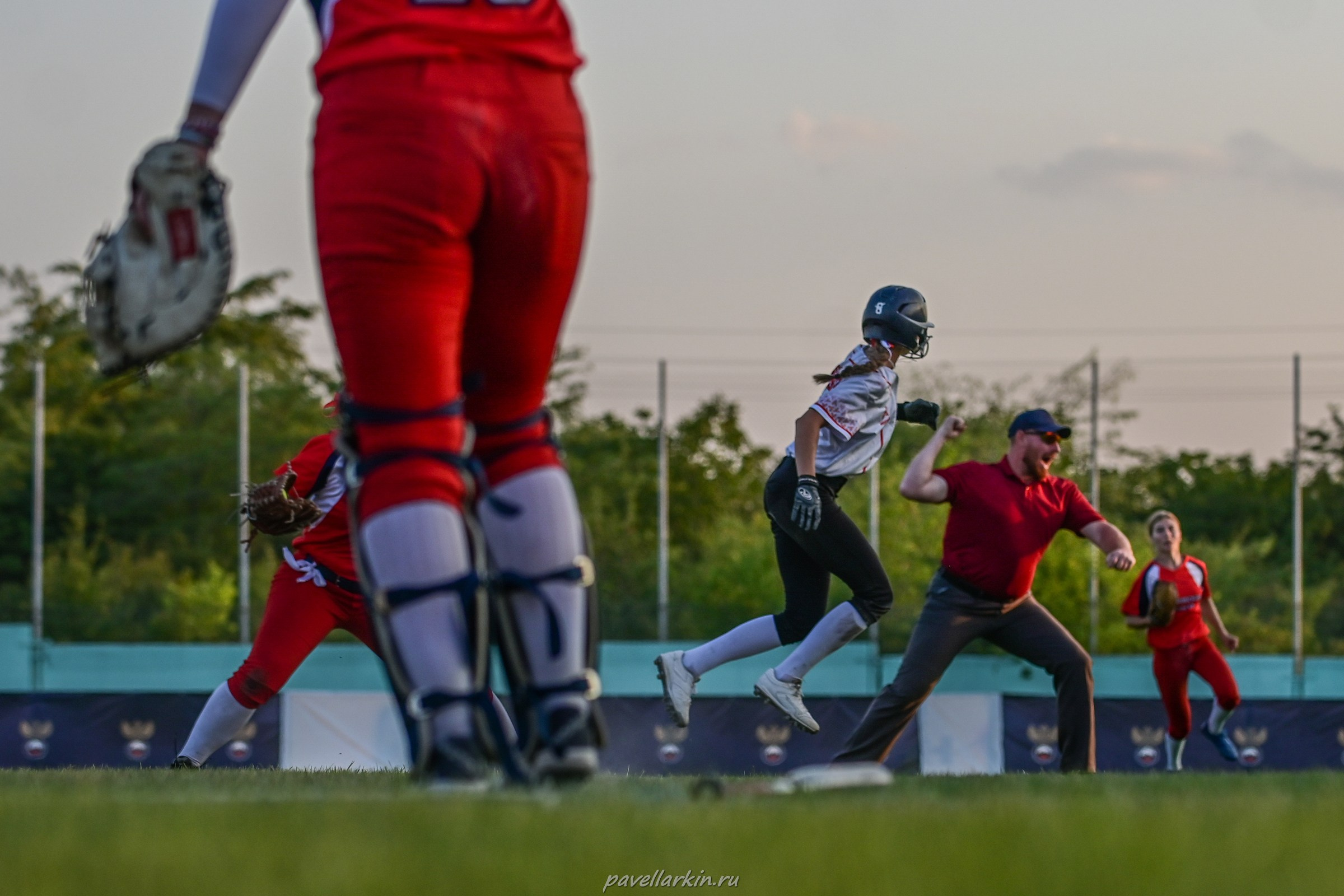 Софтбол: Финал юношеской спартакиады 2025 года. Спортивный фотограф, фотожурналист Павел Ларькин