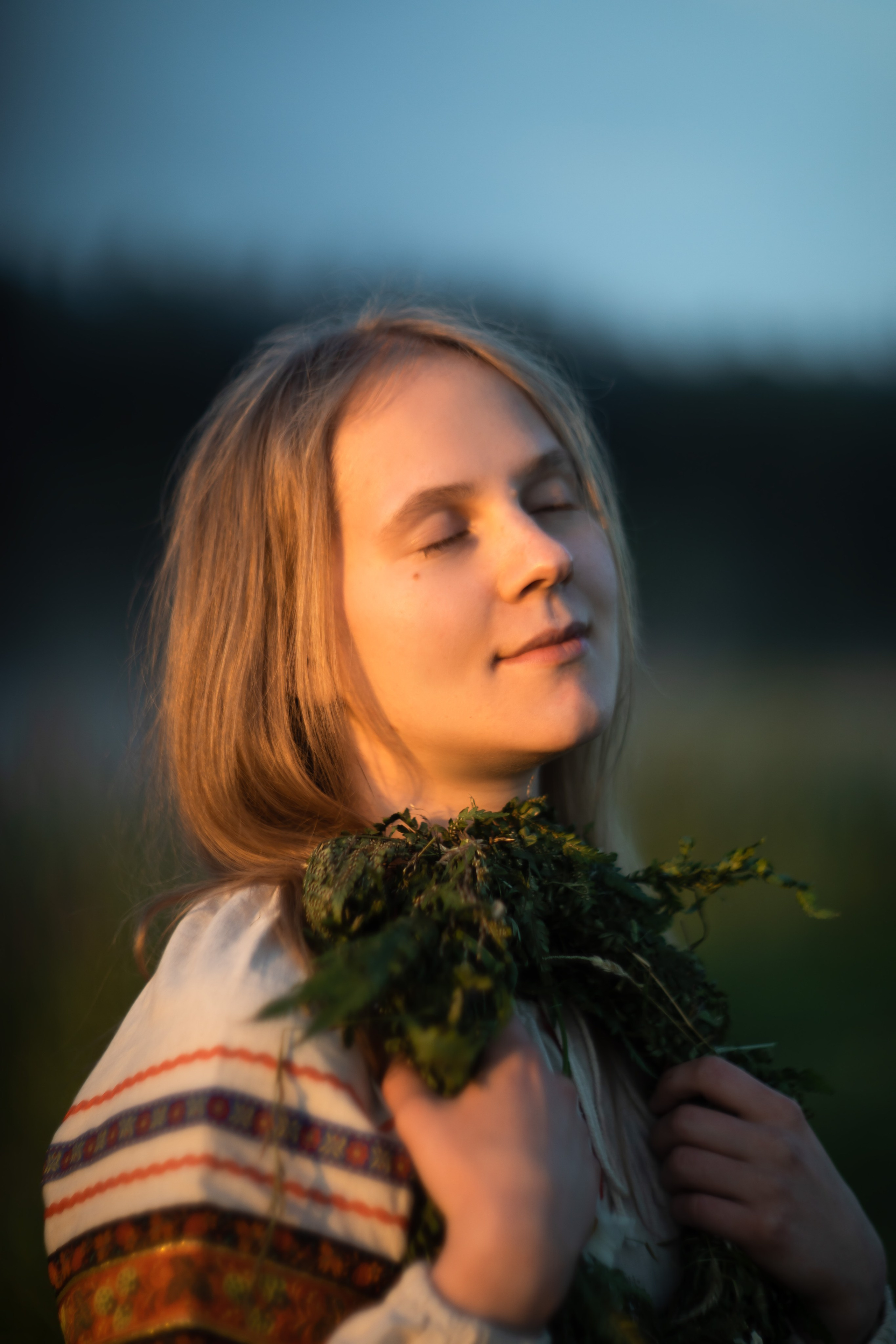 Купальская история на рассвете. Юлия Башкатова, сказочный фотограф, Москва