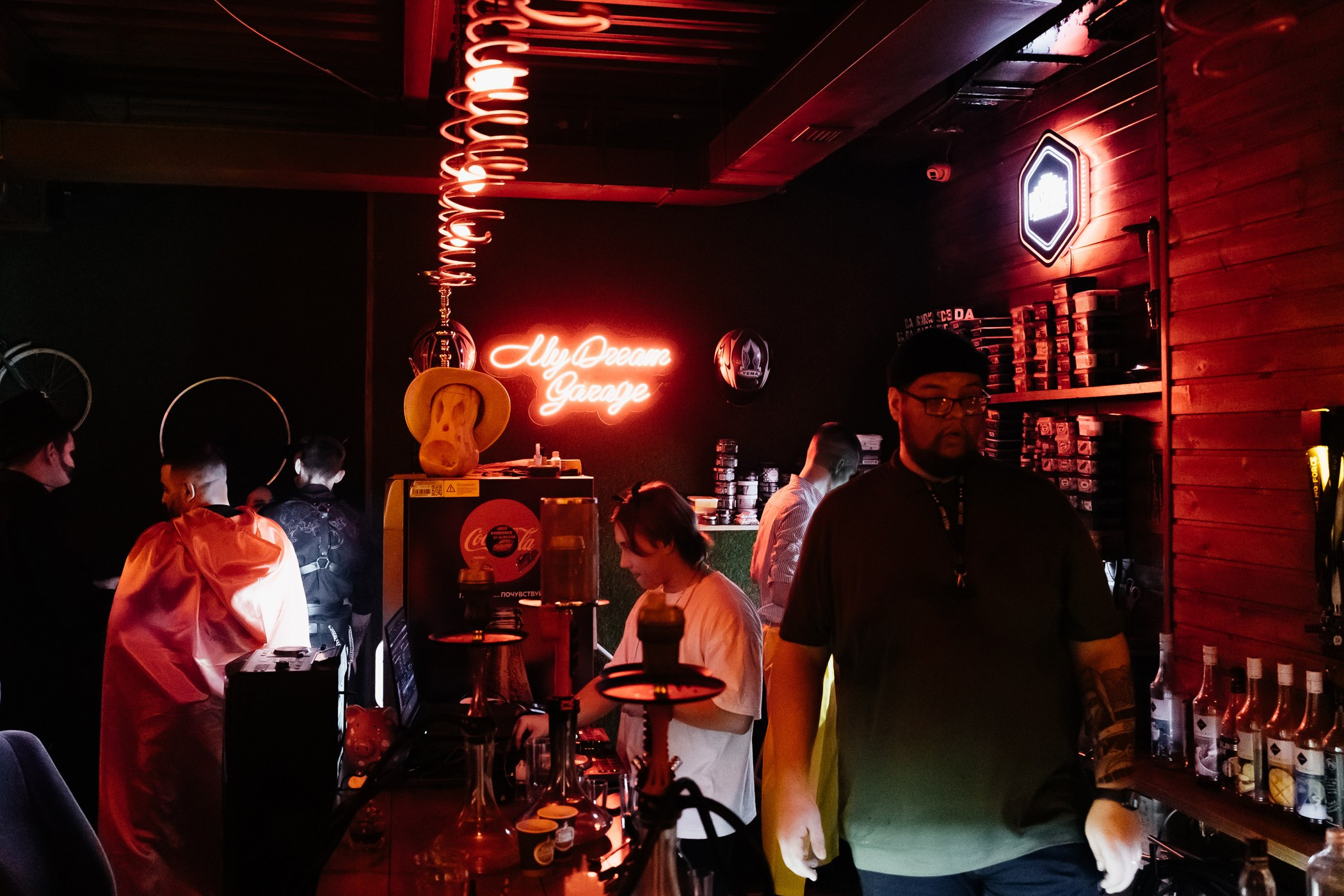 Кальян — бар «My Dream Garage». Фотограф Кемерово | Сергей