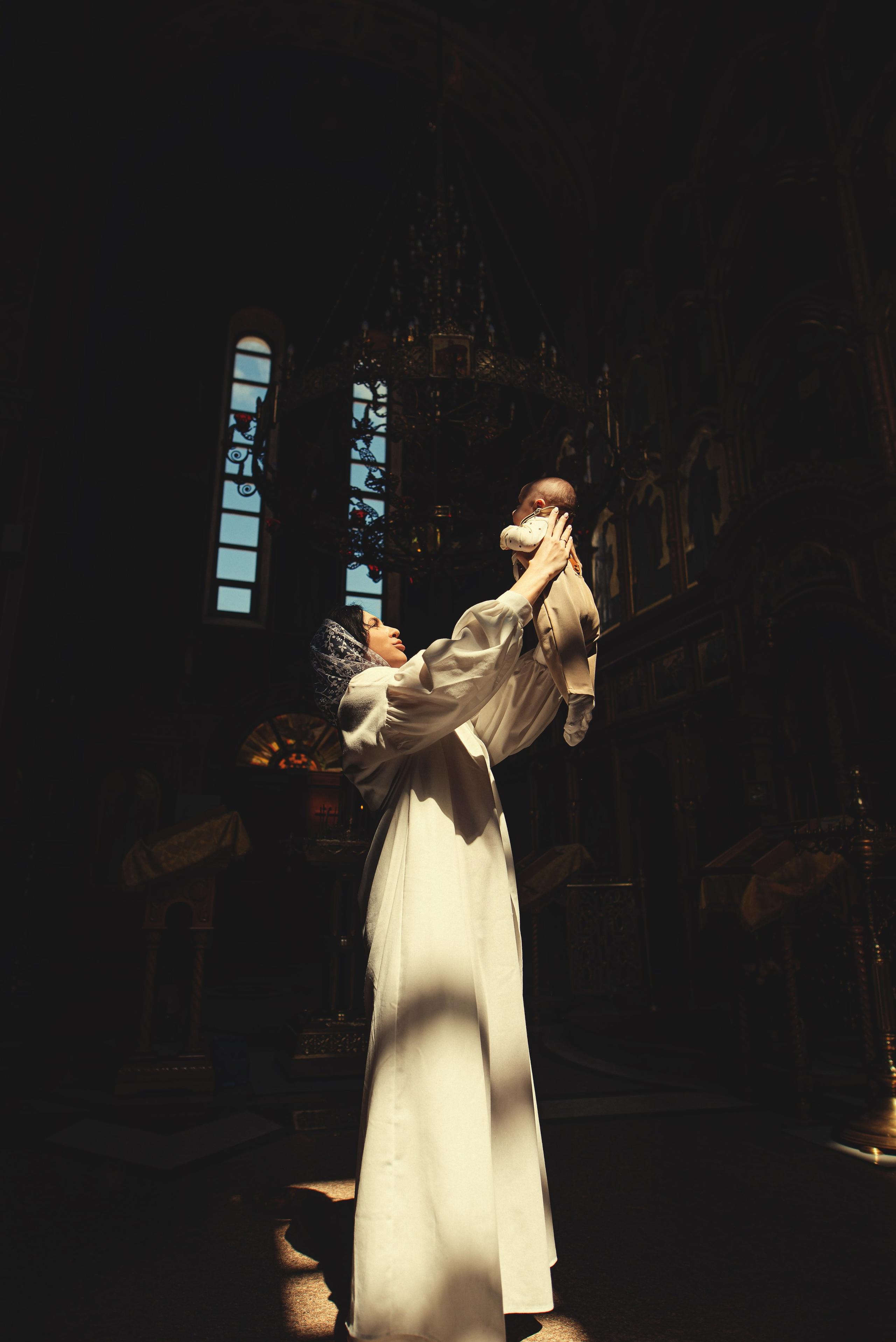 Таинство Крещения Платона. Фотограф Таинств Крещения и Венчания в г. Курске