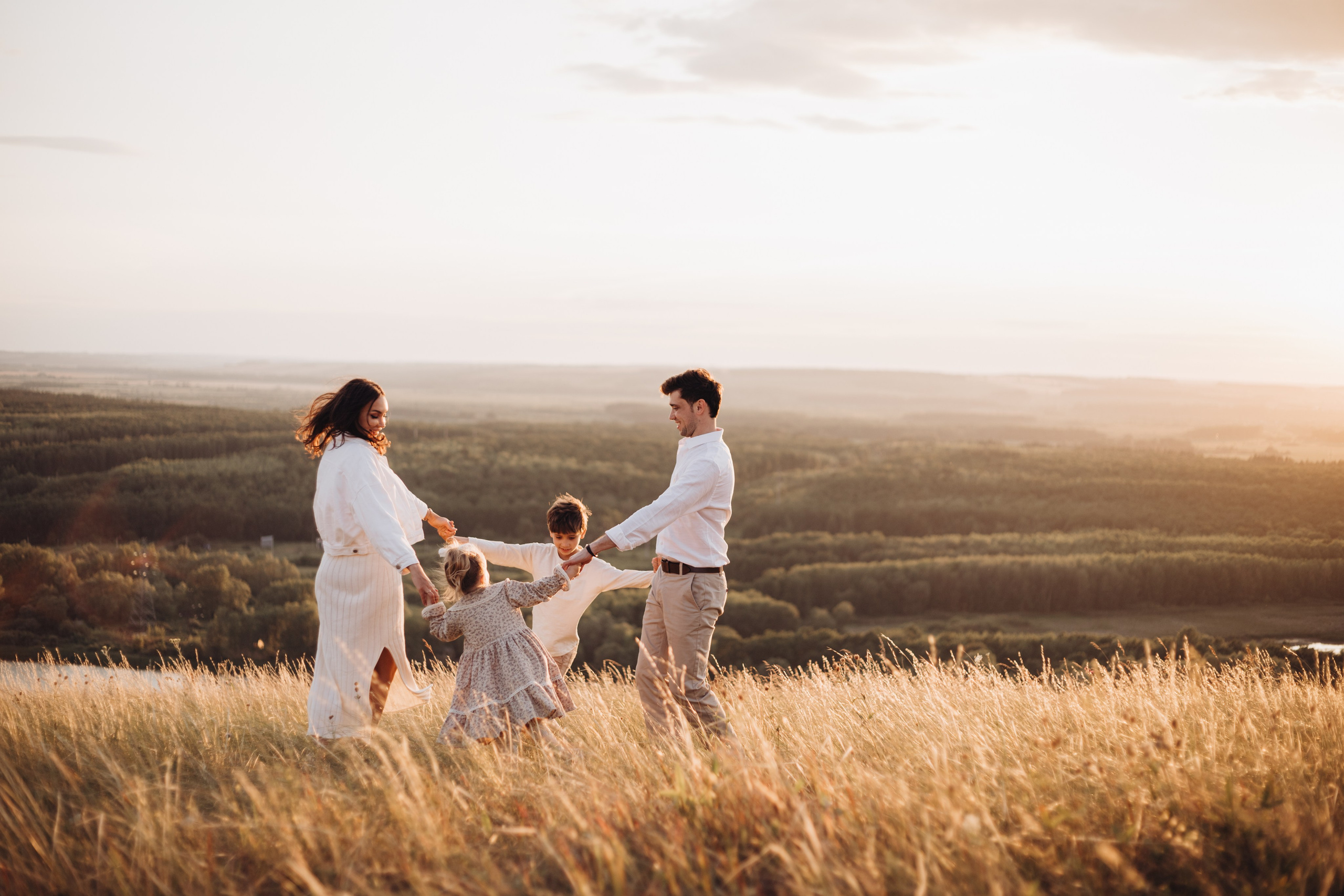 Папа, мама, Елисей и Ева. Регина Мингалимова, семейный и свадебный фотограф в Казани