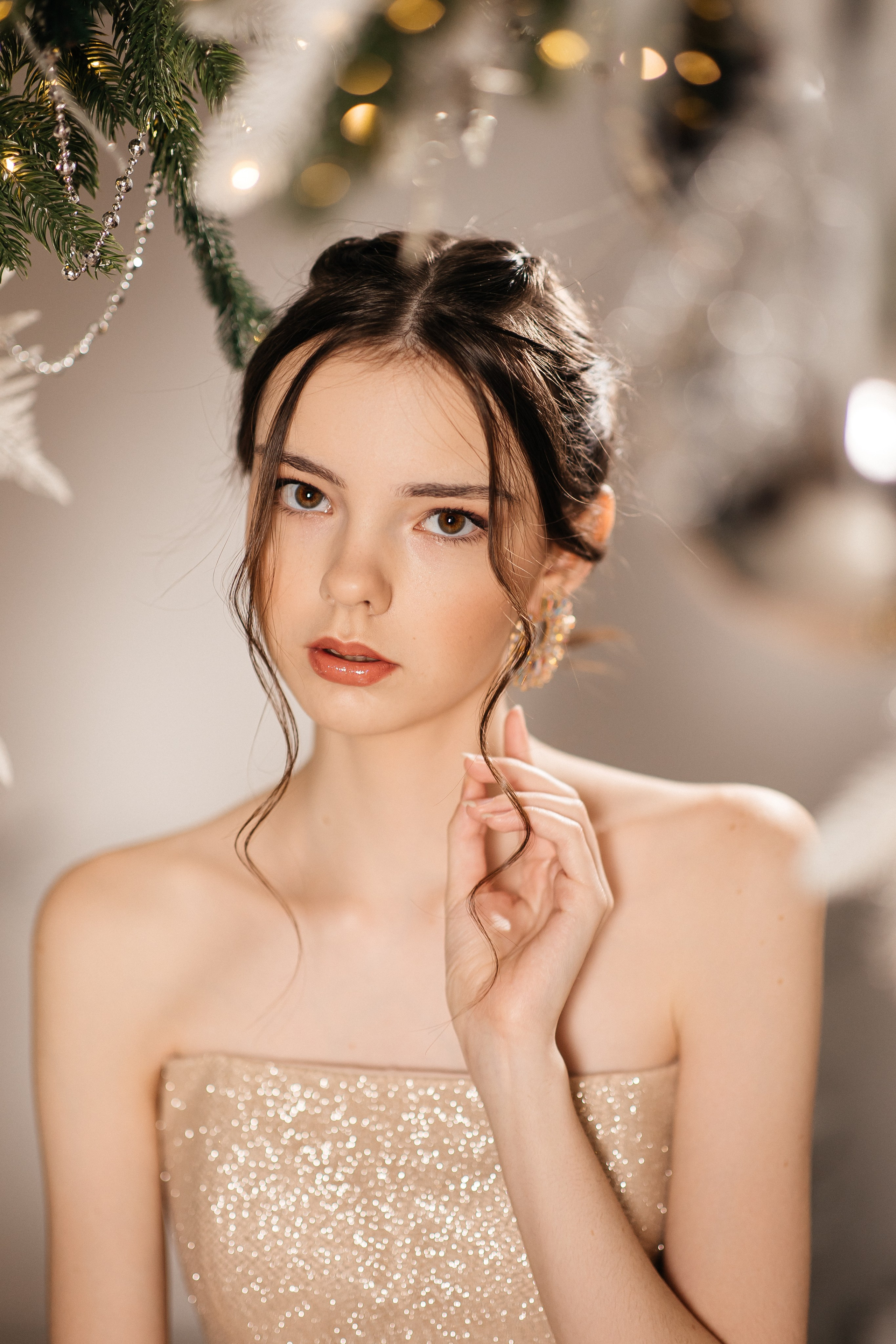 Индивидуальная 2х часовая новогодняя съемка для Анастасии. Портретный фотограф Юлия Красноперова в Барнауле/Заринске