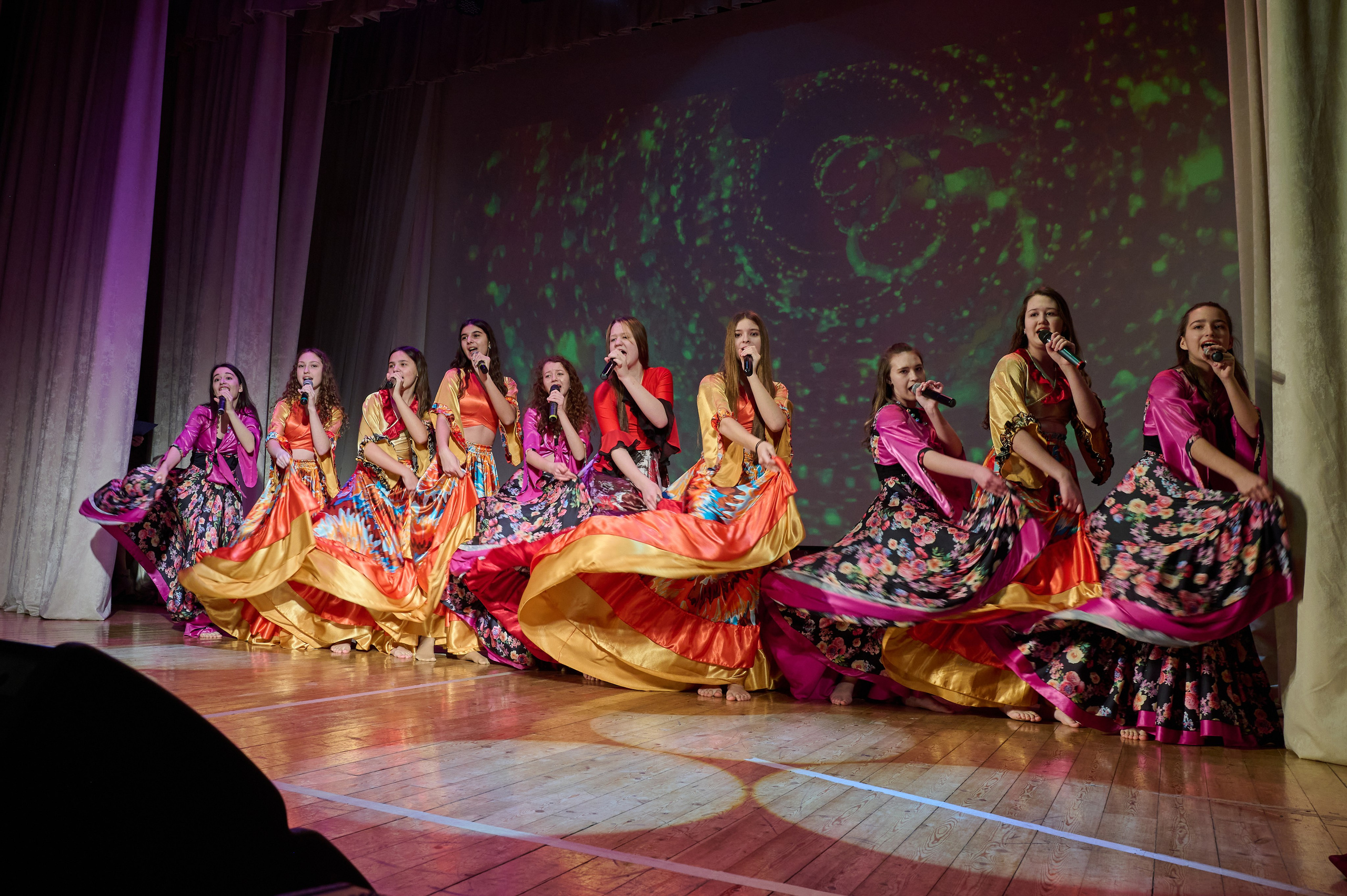 Новогодний концерт. Жизнь курорта Кабардинка в фотографиях