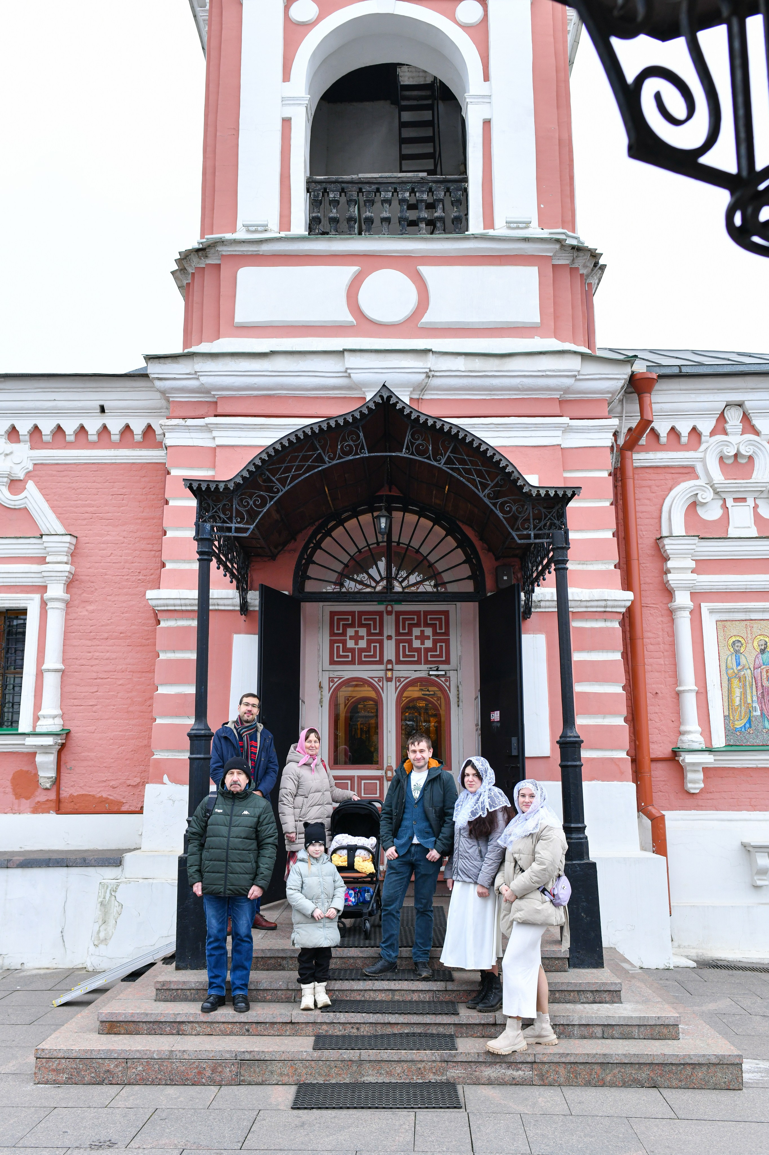 Крещение Серафимы. Церковь Петра и Павла на Яузе. Фотограф Крещения и Венчания в Москве и МО