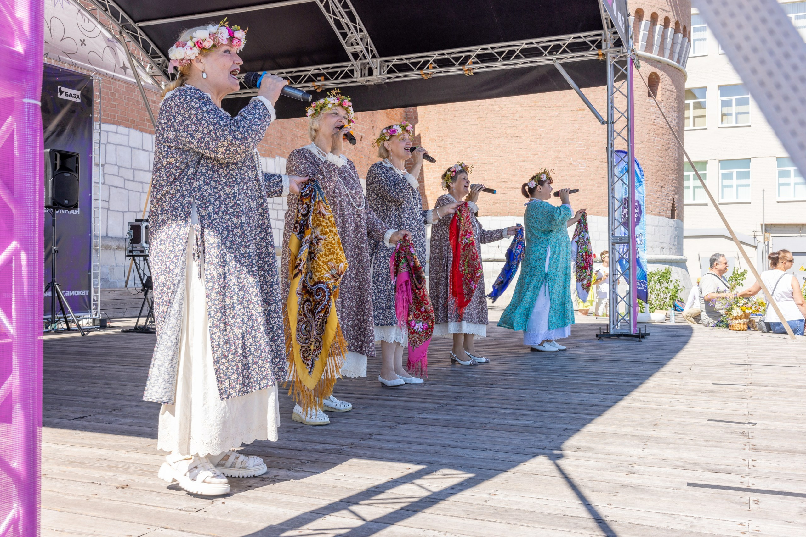 Фестиваль «Ромашковый хоровод». Северная ходьба. Фотограф в Туле Крупский АнДРей. Фотостудия «КАДР71» в Туле
