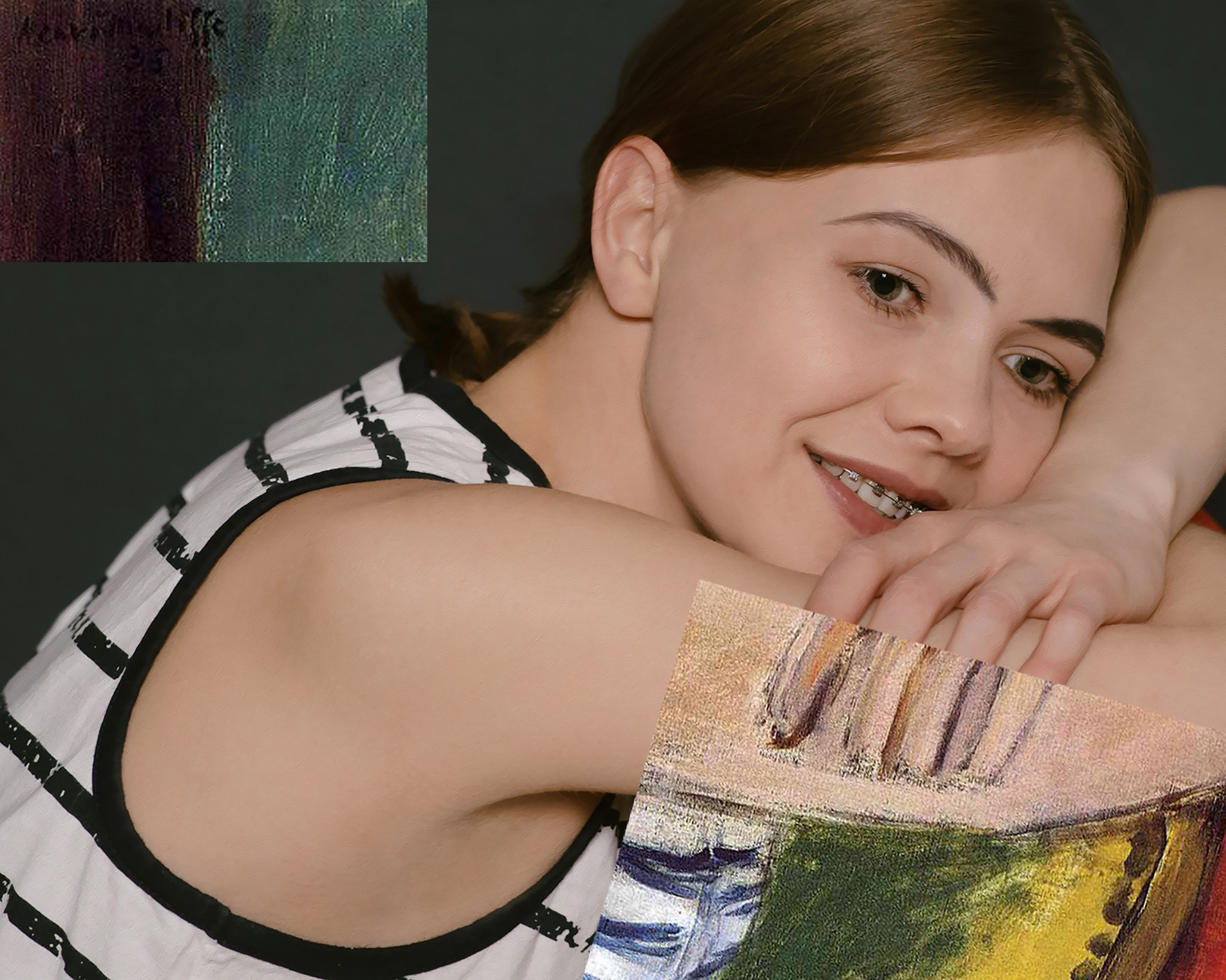 Совместный арт-проект с ортодонтической клиникой ОК. Portrait photographer Oxana Prikhodko