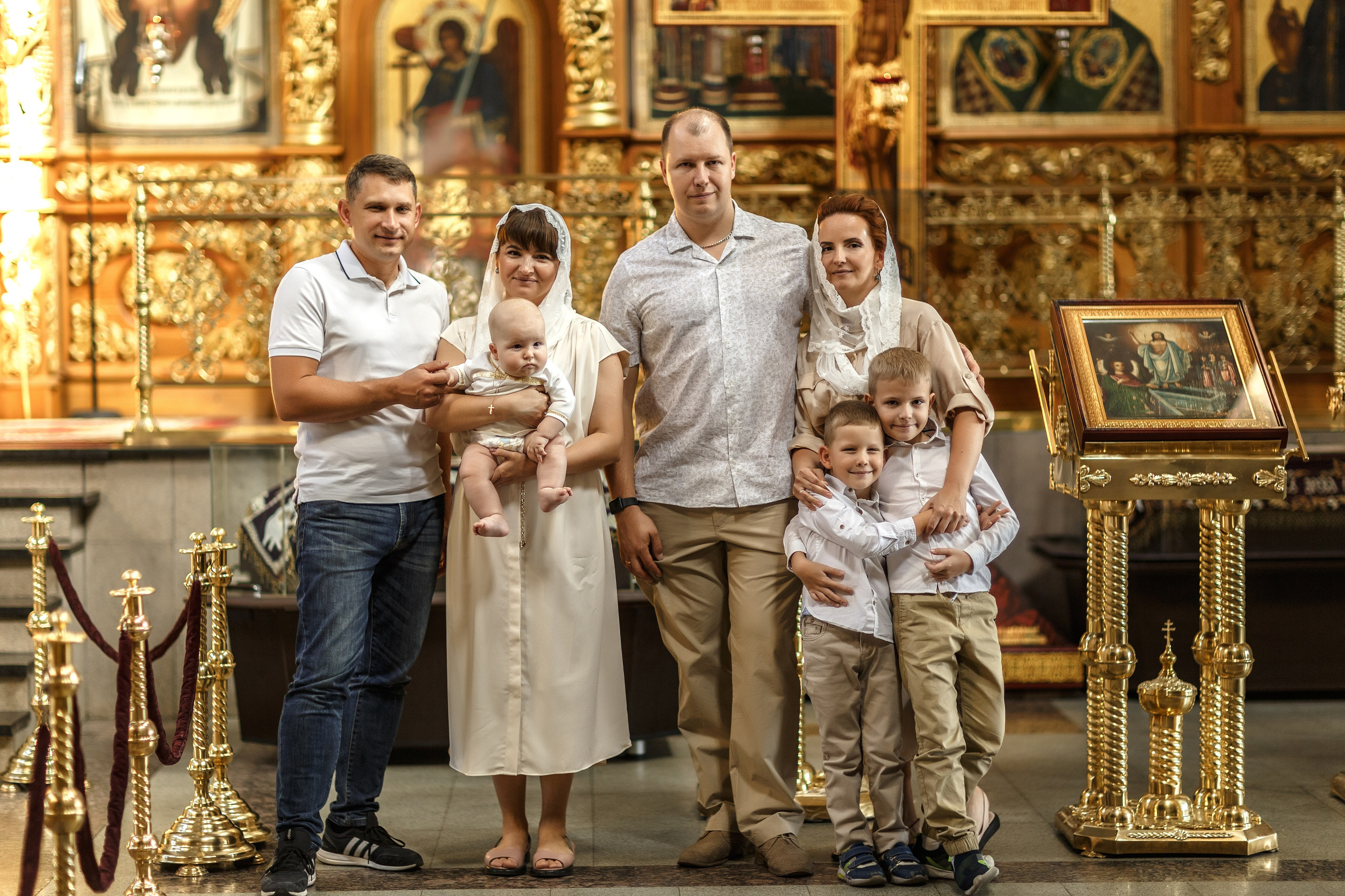 Крещение. Портретный фотограф Москва