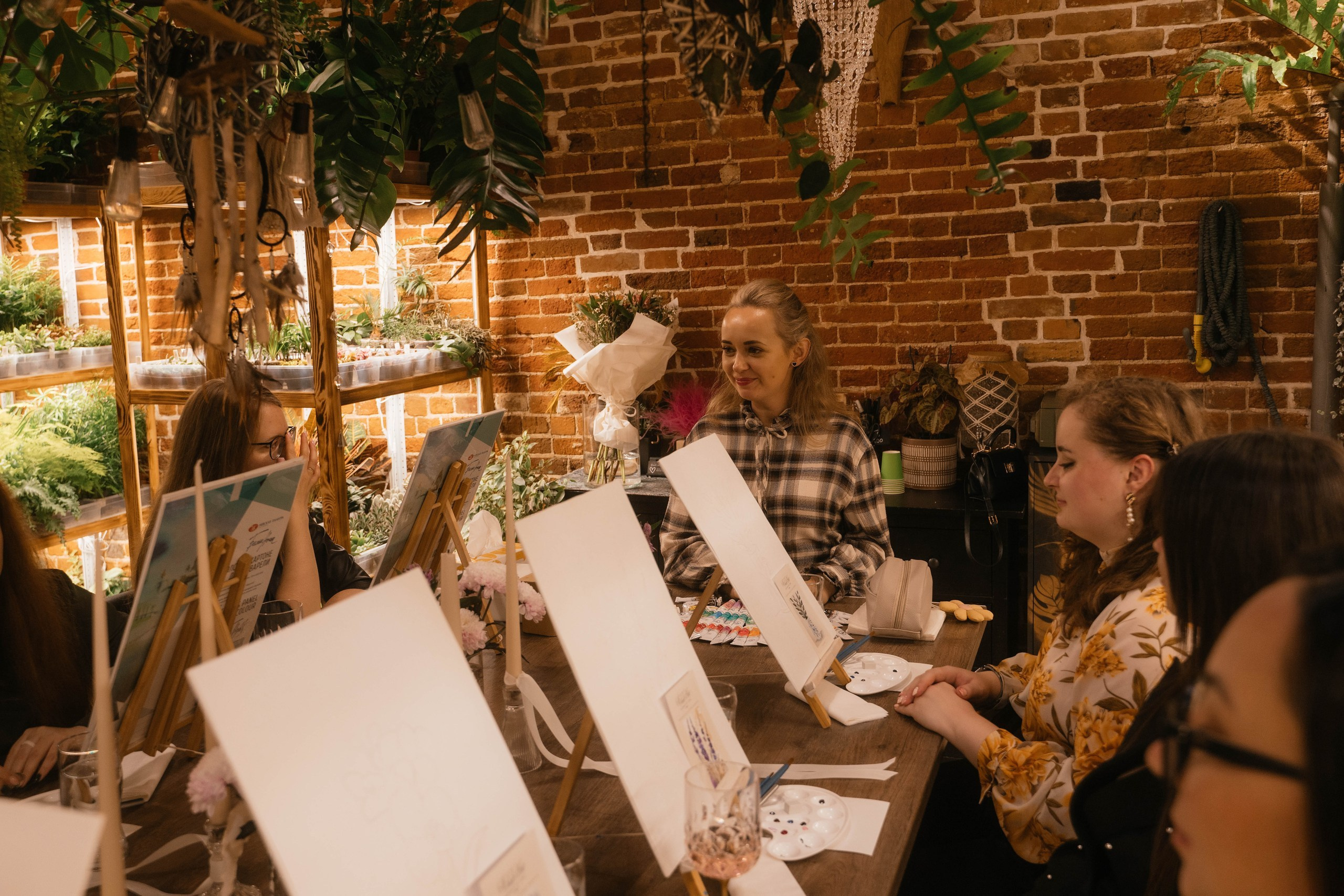 Мастер-класс по рисованию на день рождения. Свадебный, семейный фотограф в Рязани Лена Брант