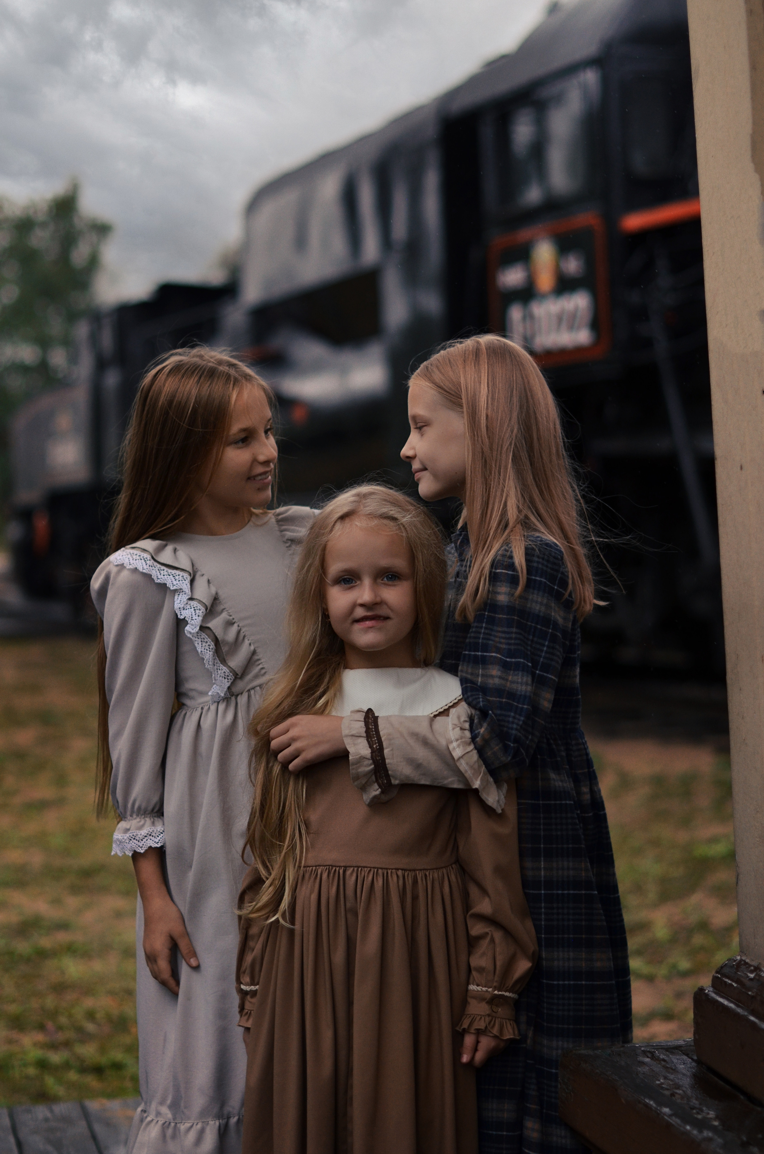 Паровозное депо. Детский фотограф в Москве