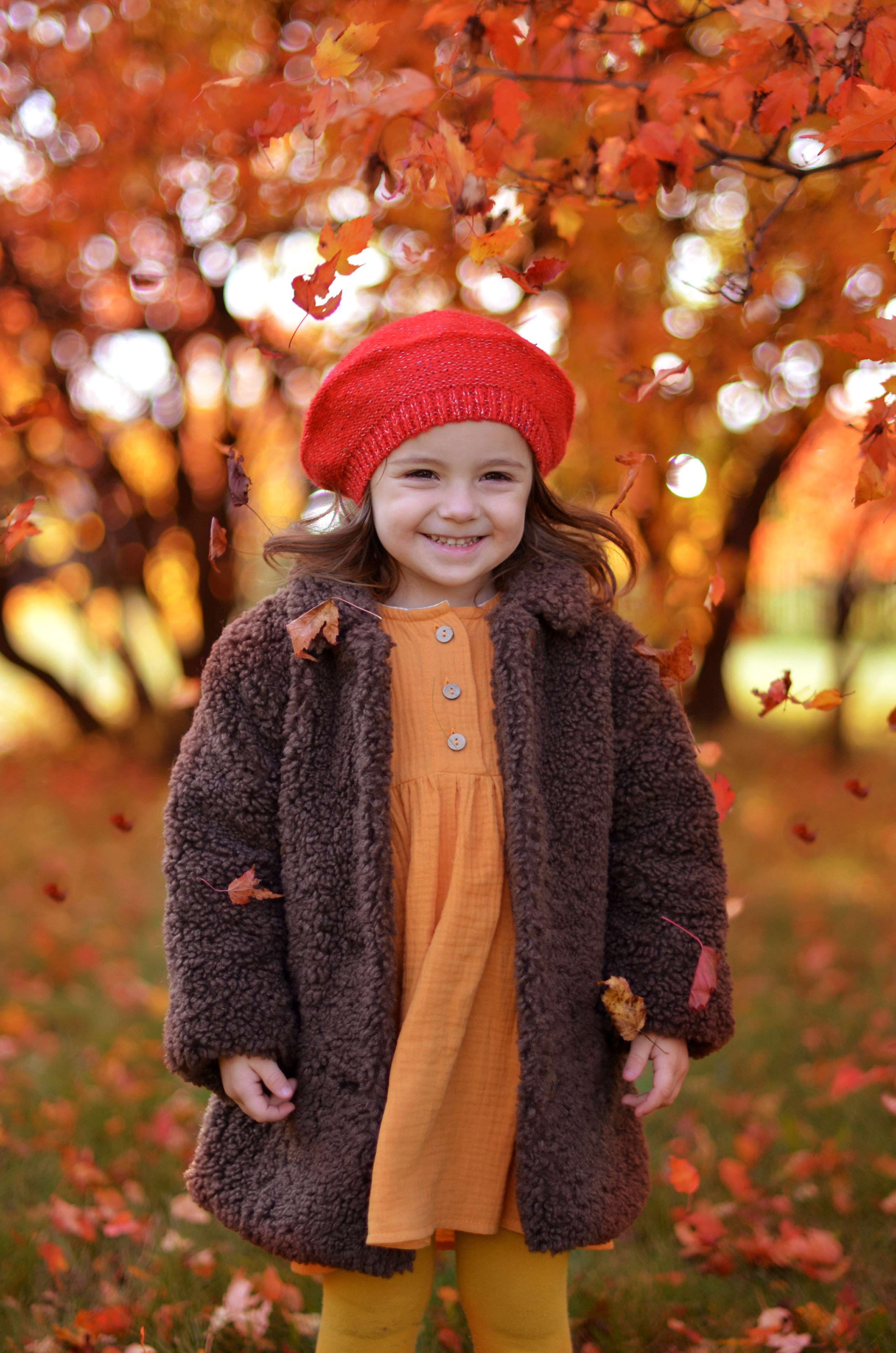 Осень. Детский фотограф в Москве