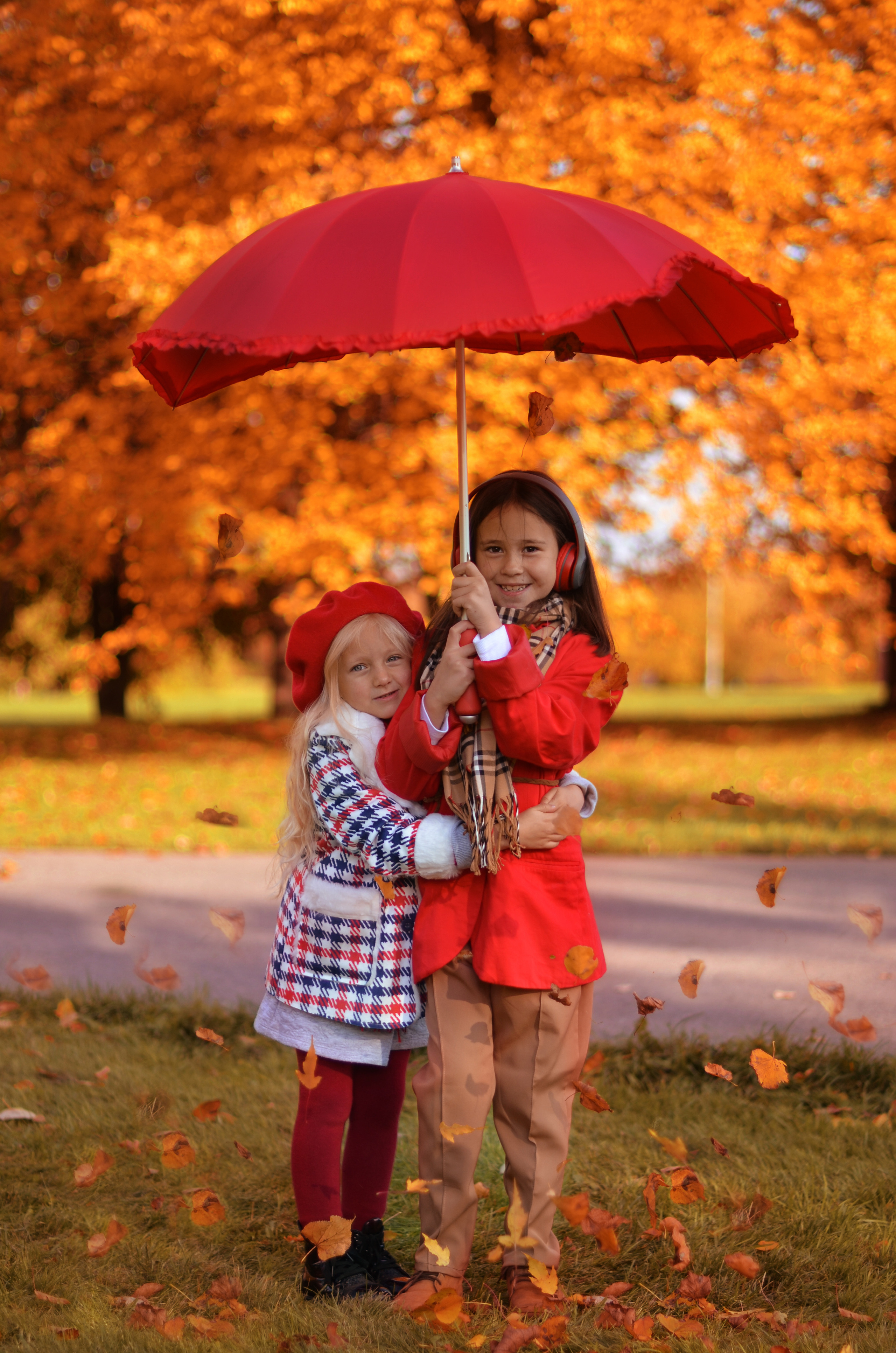 Осень. Детский фотограф в Москве